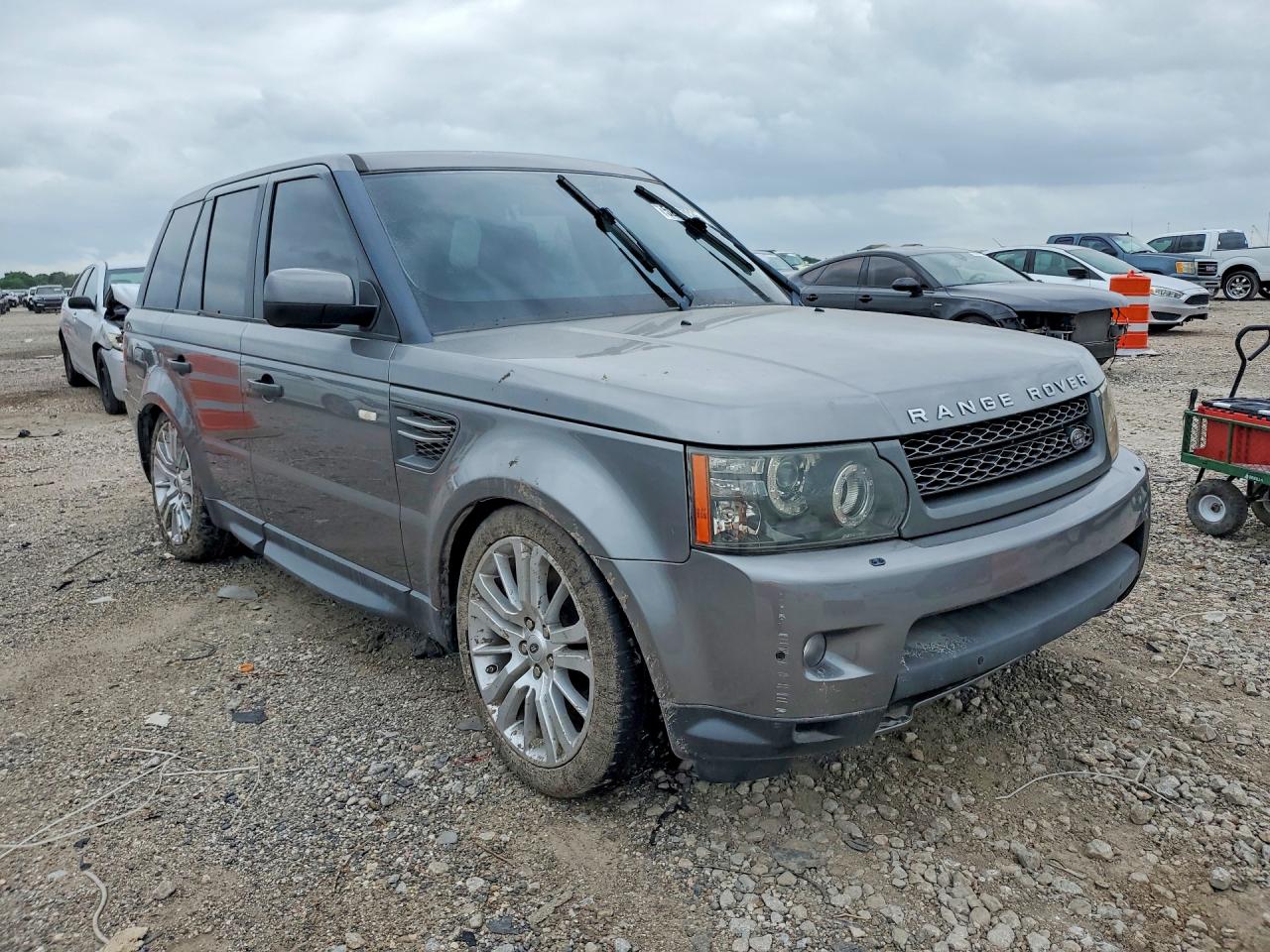 2011 Land Rover Range Rover Sport Lux Gray vin: SALSK2D46BA297888