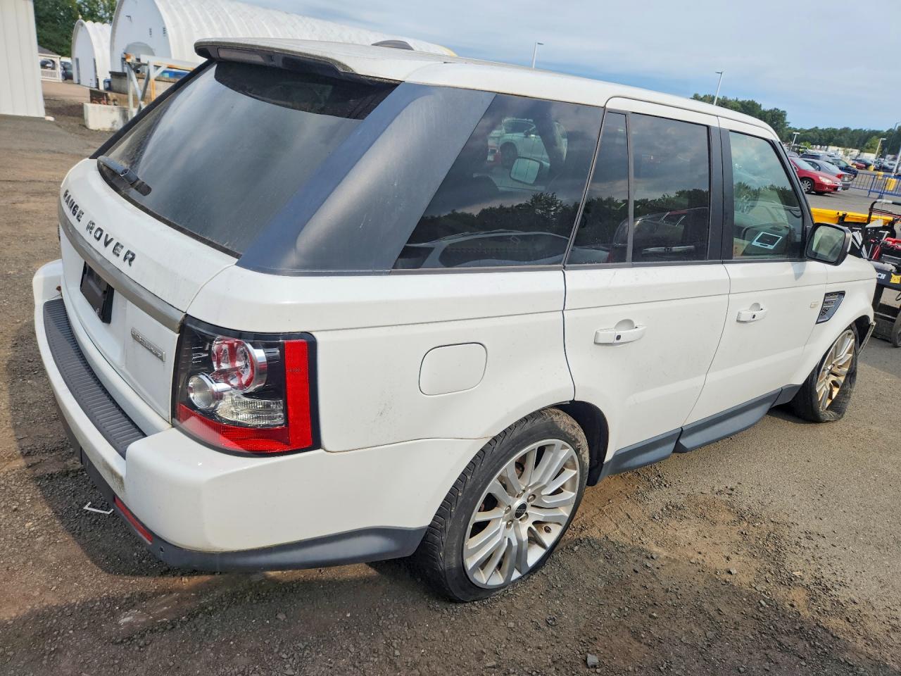 2013 Land Rover Range Rover Sport Hse Luxury White vin: SALSK2D46DA760549