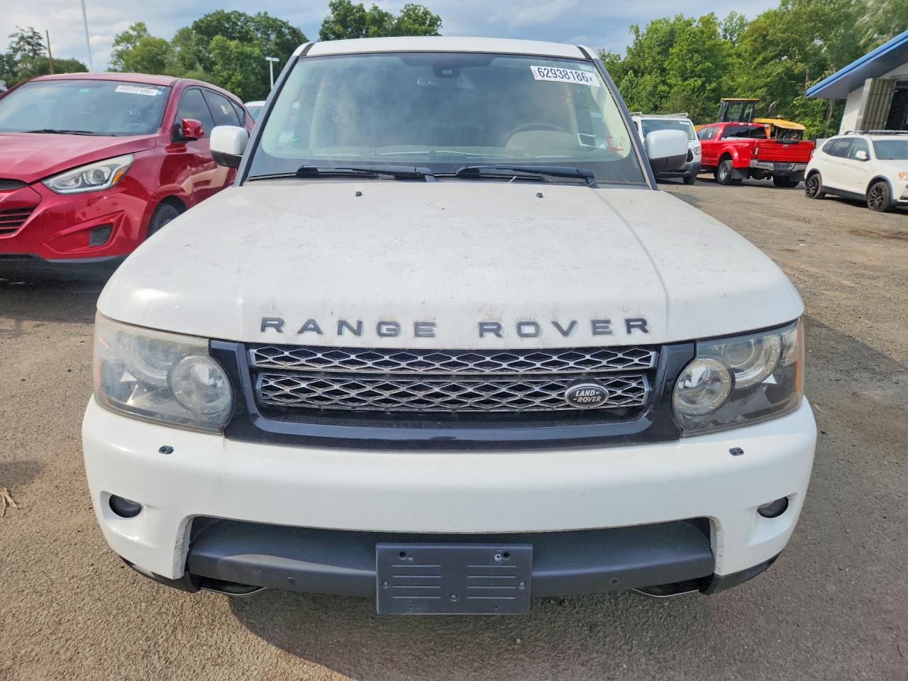 2013 Land Rover Range Rover Sport Hse Luxury White vin: SALSK2D46DA760549