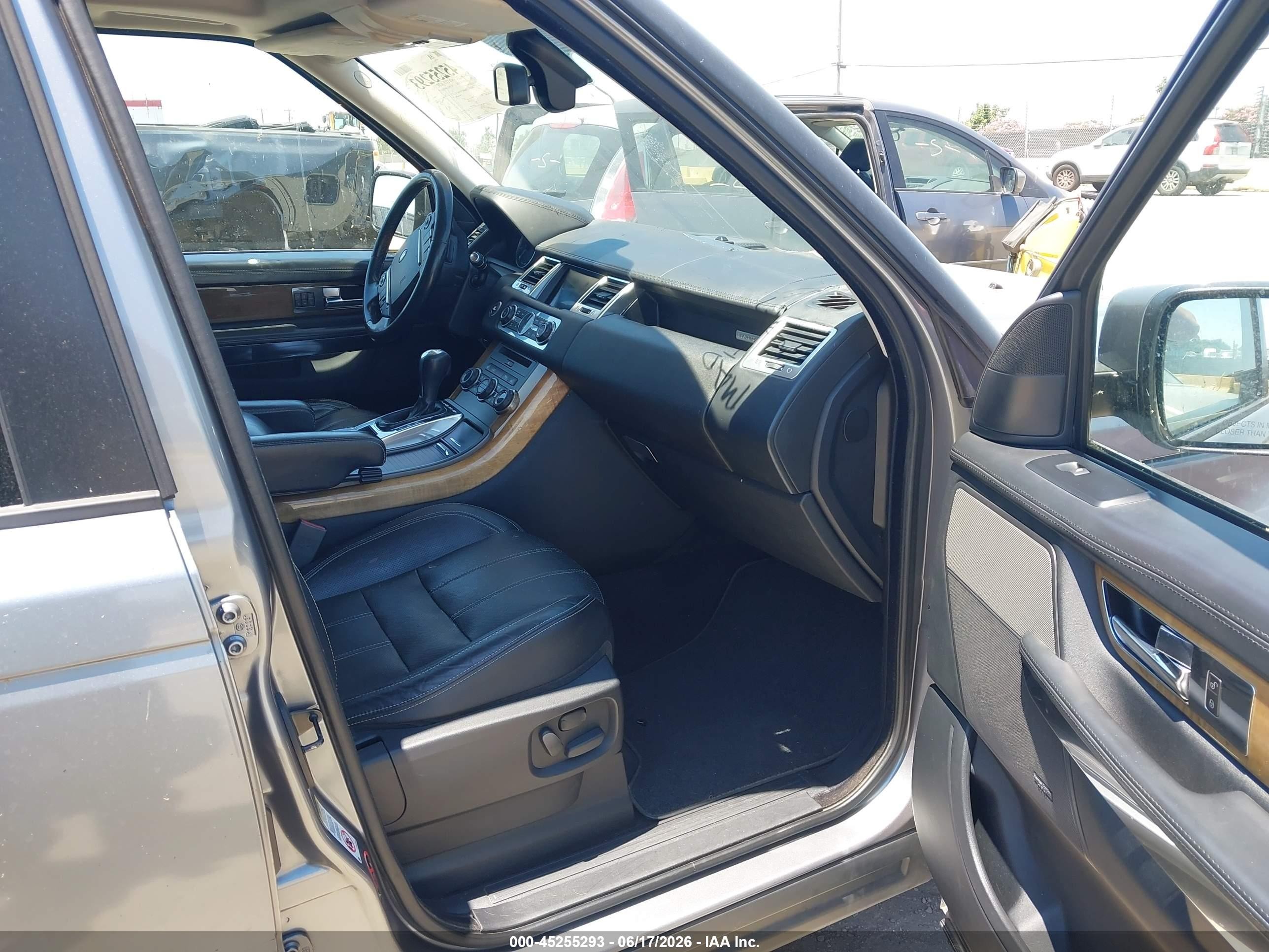 2013 Land Rover Range Rover Sport Hse Gray vin: SALSK2D46DA801522
