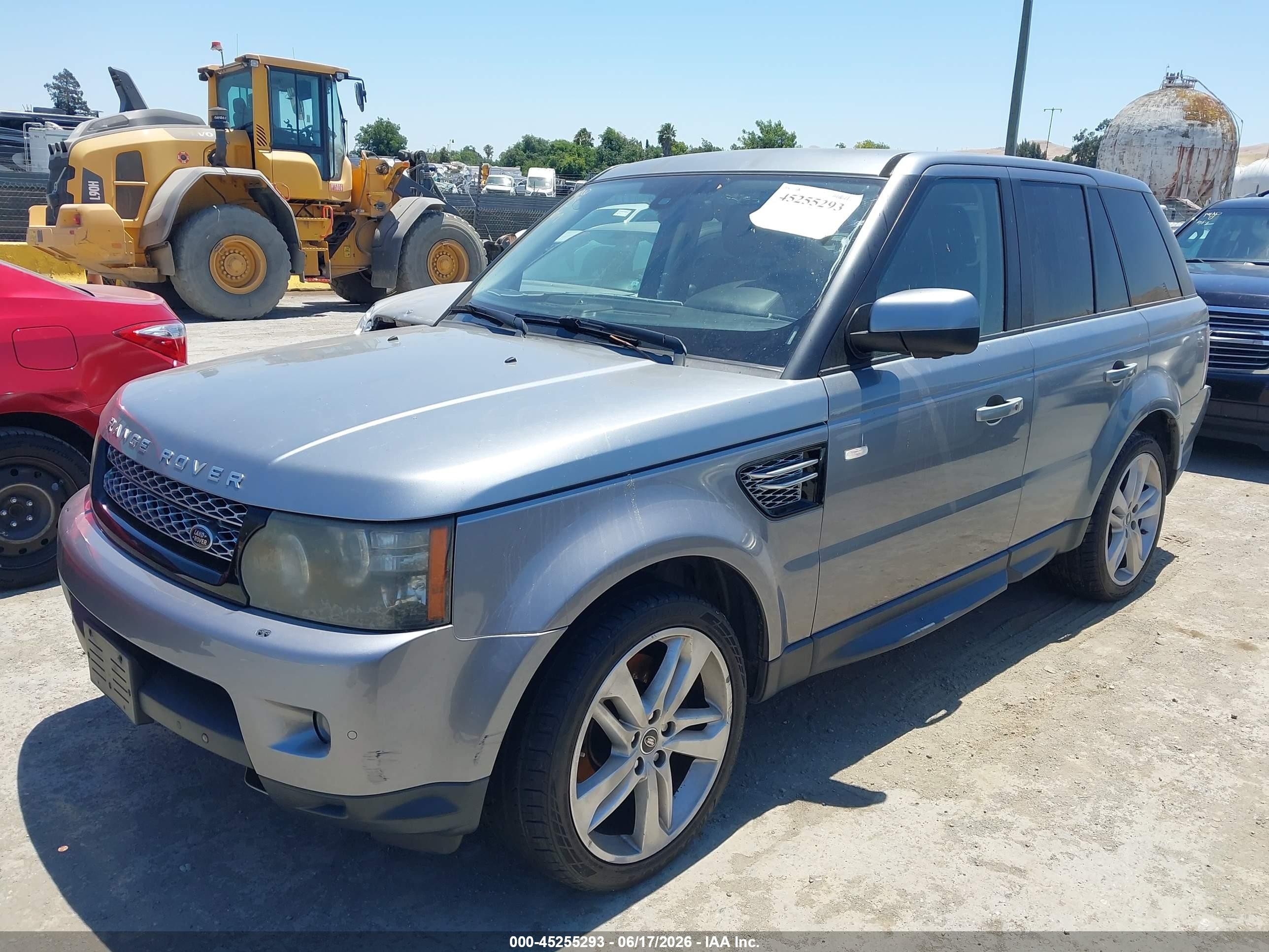 2013 Land Rover Range Rover Sport Hse Gray vin: SALSK2D46DA801522