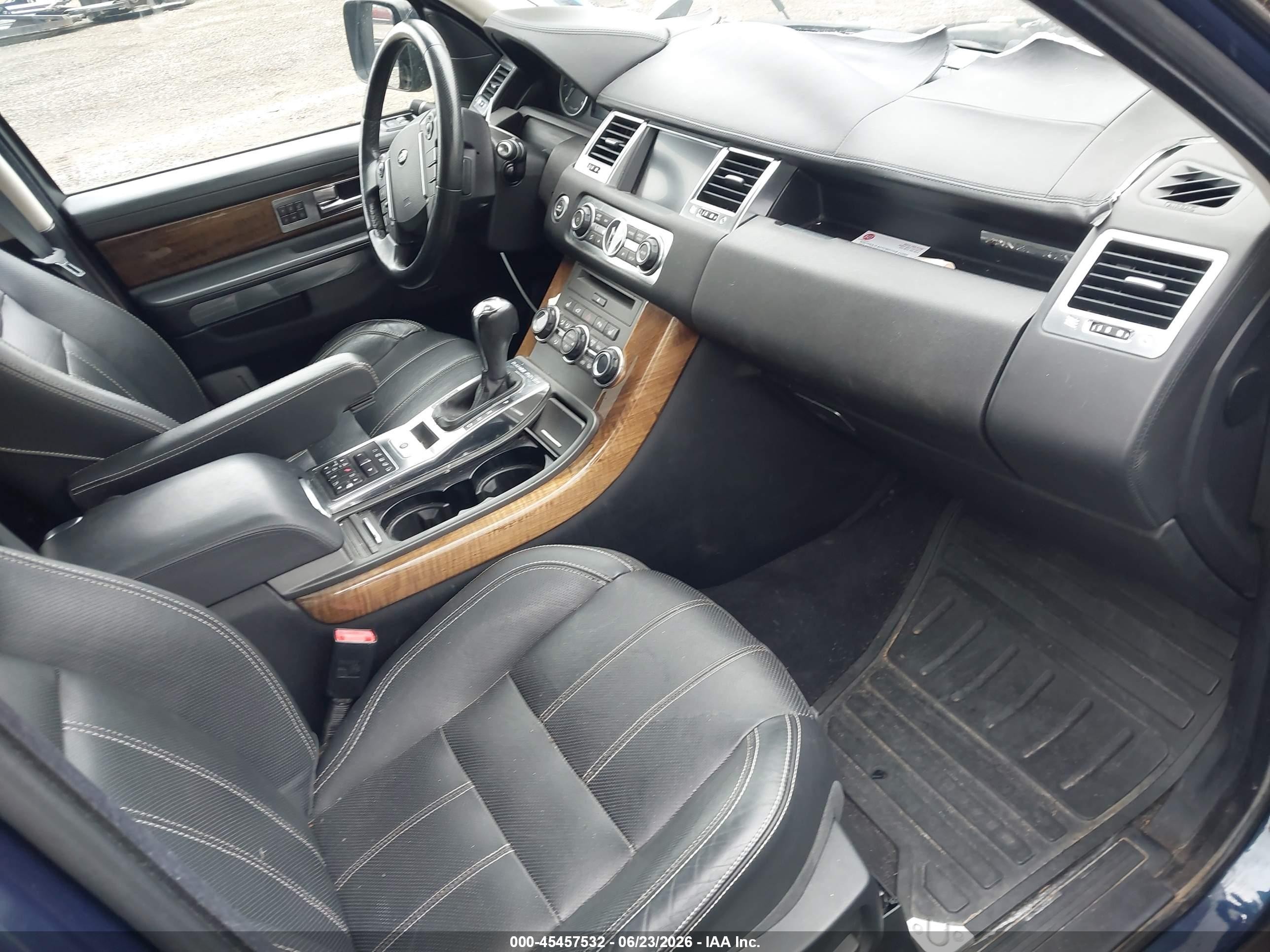 2013 Land Rover Range Rover Sport Hse Blue vin: SALSK2D46DA810320