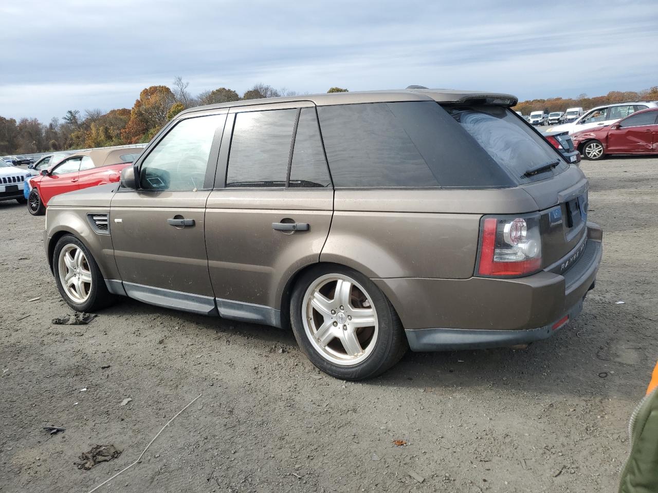 2010 Land Rover Range Rover Sport Lux Brown vin: SALSK2D47AA240145