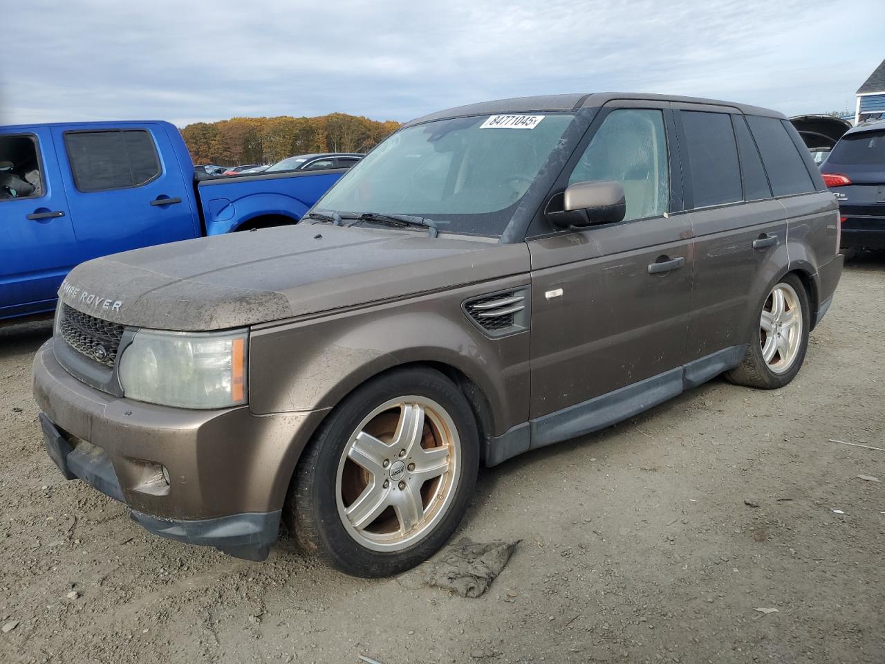 2010 Land Rover Range Rover Sport Lux Коричневый vin: SALSK2D47AA240145