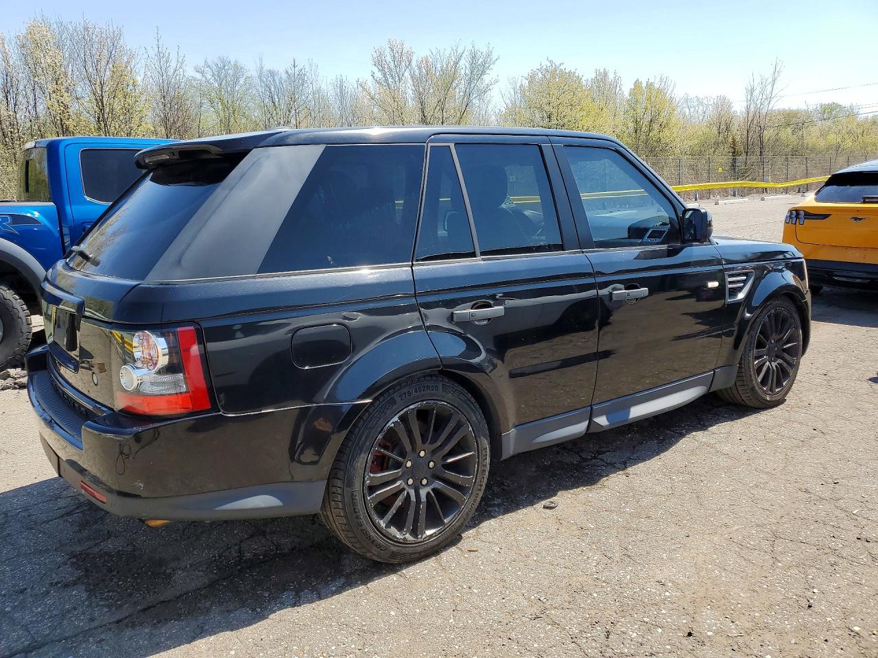 2011 Land Rover Range Rover Sport Lux Black vin: SALSK2D47BA259604