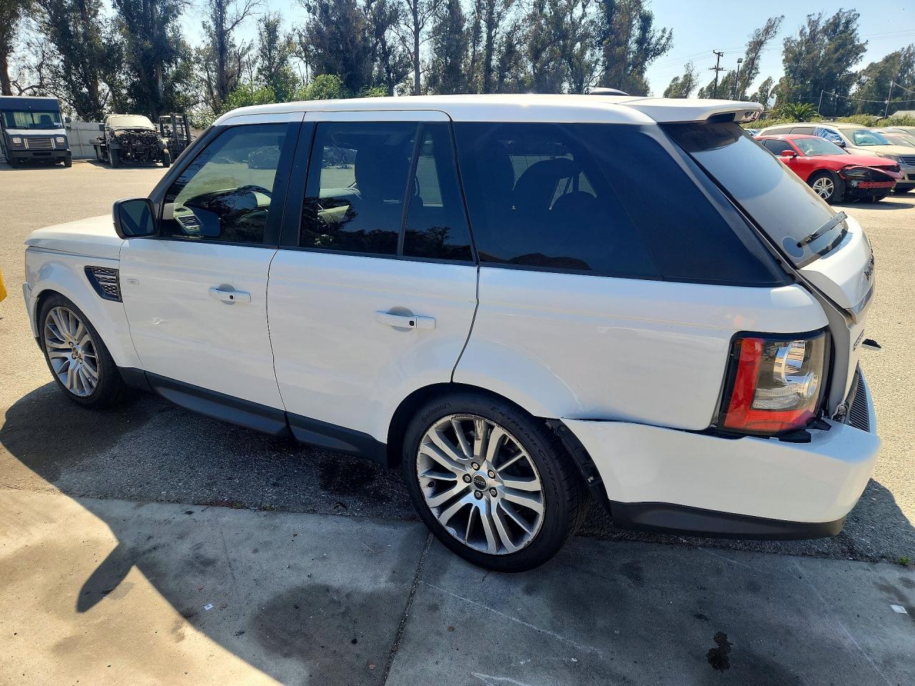 2012 Land Rover Range Rover Sport Hse Luxury White vin: SALSK2D47CA722455