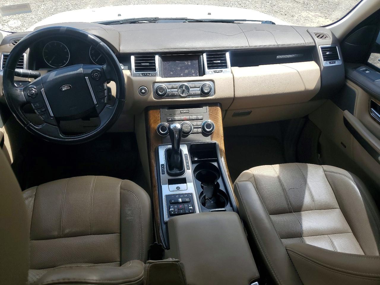 2012 Land Rover Range Rover Sport Hse Luxury White vin: SALSK2D48CA728233