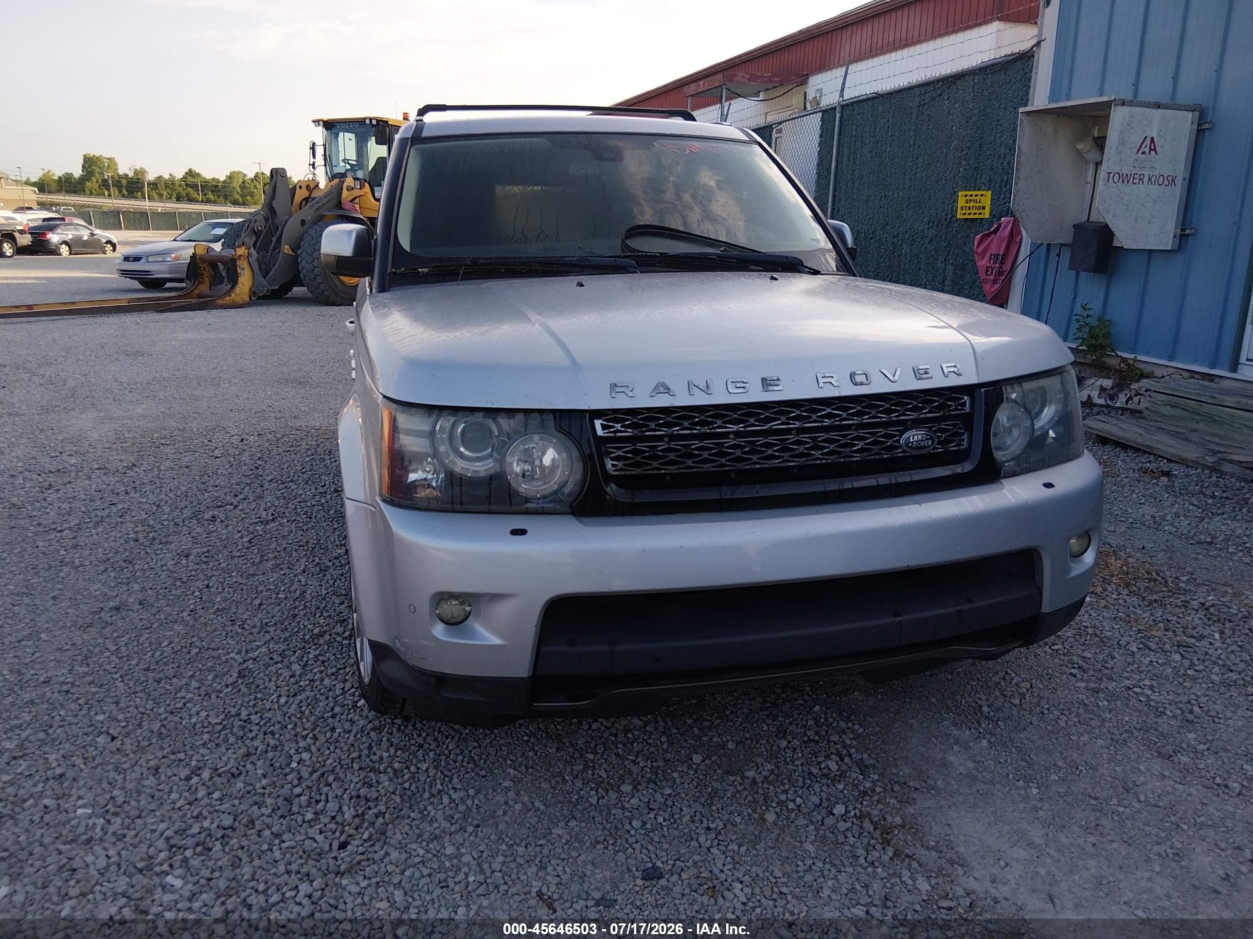 2012 Land Rover Range Rover Sport Hse Silver vin: SALSK2D48CA732427