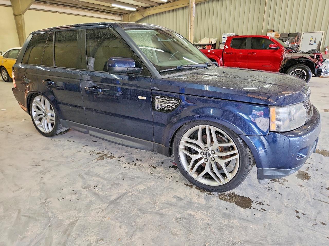2012 Land Rover Range Rover Sport Hse Luxury Blue vin: SALSK2D48CA741208