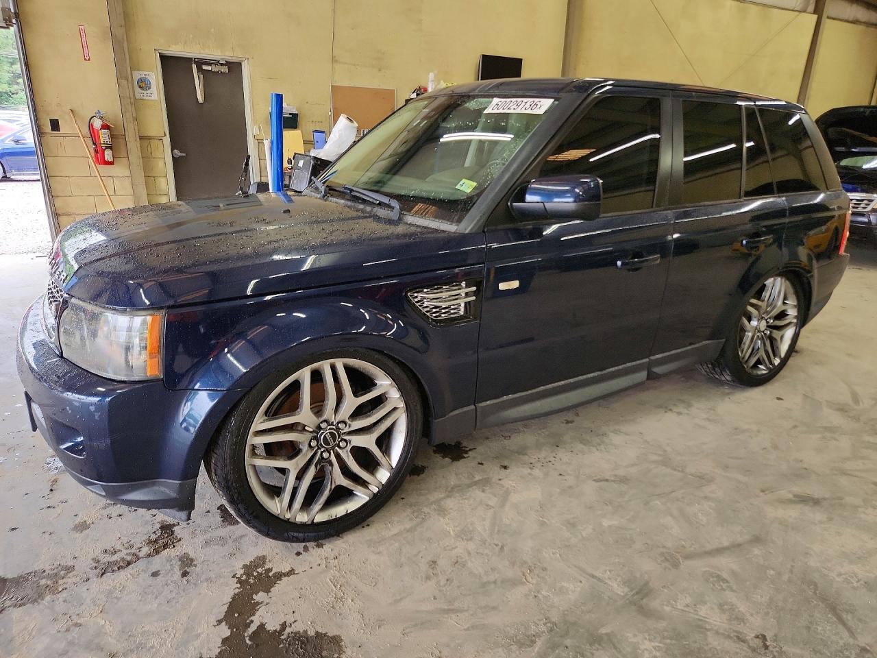 2012 Land Rover Range Rover Sport Hse Luxury Blue vin: SALSK2D48CA741208