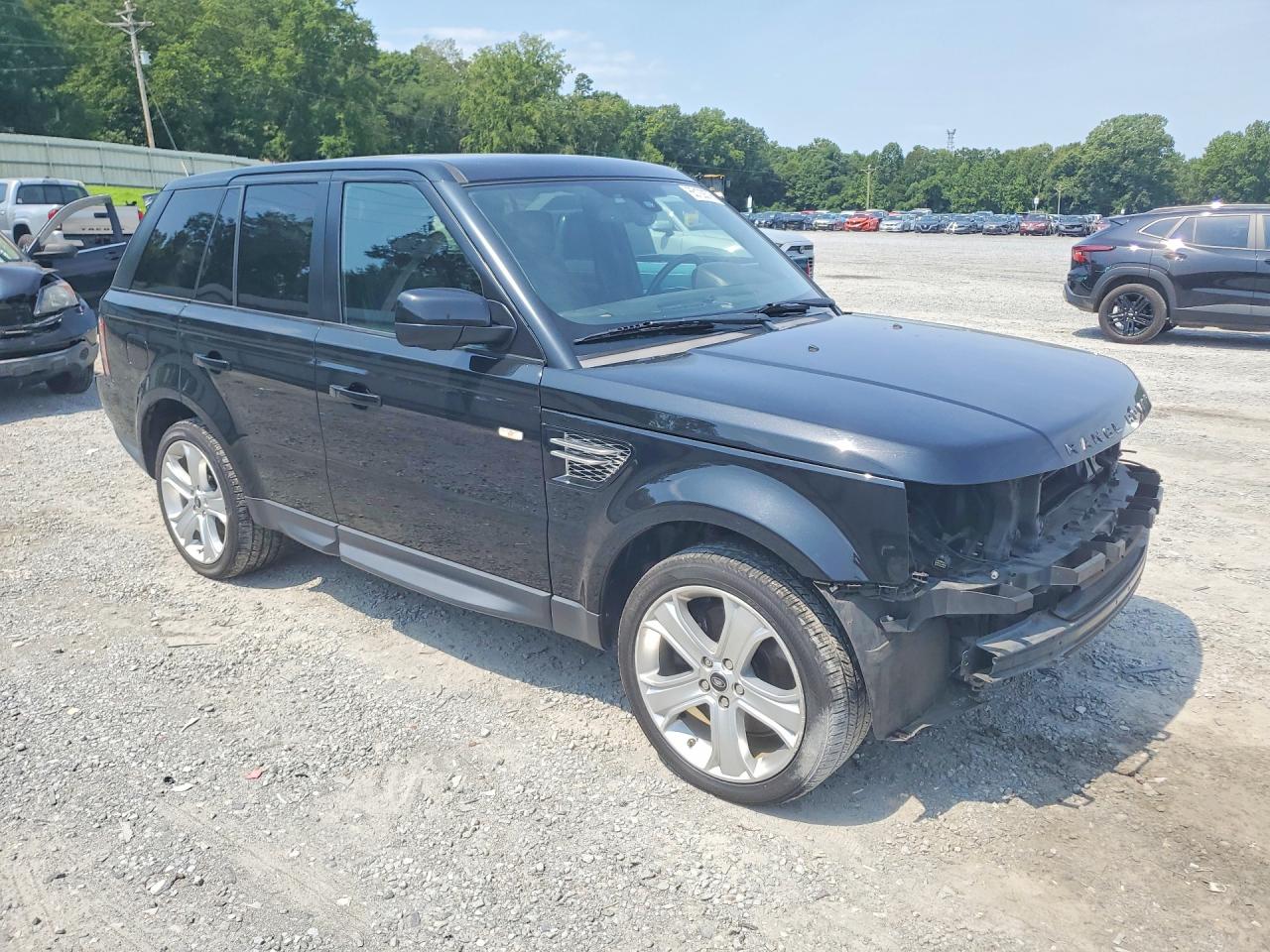 2013 Land Rover Range Rover Sport Hse Luxury Black vin: SALSK2D48DA797084