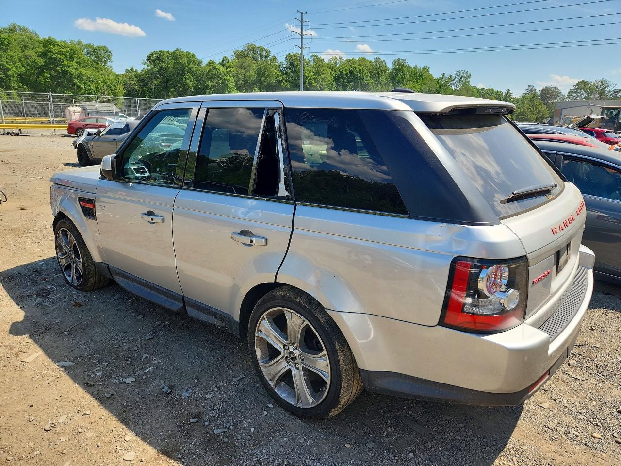 2013 Land Rover Range Rover Sport Hse Luxury Silver vin: SALSK2D48DA803045