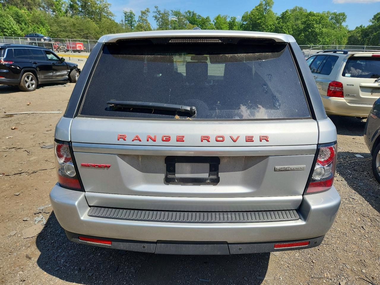 2013 Land Rover Range Rover Sport Hse Luxury Silver vin: SALSK2D48DA803045