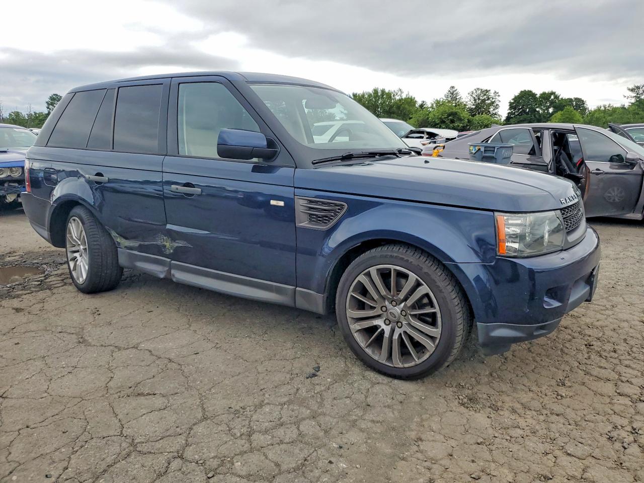 2011 Land Rover Range Rover Sport Lux Blue vin: SALSK2D49BA281202