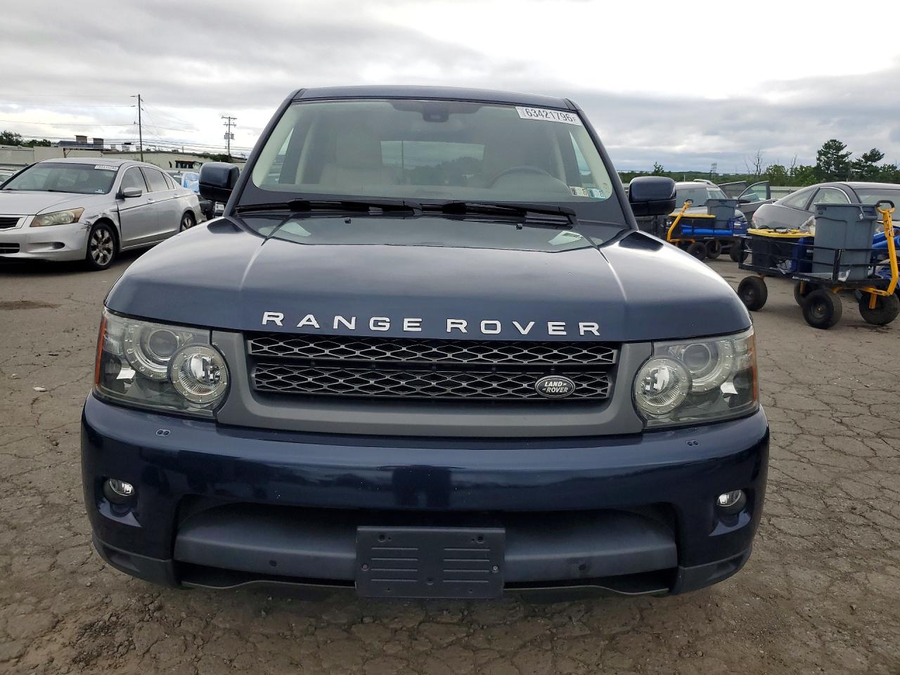 2011 Land Rover Range Rover Sport Lux Blue vin: SALSK2D49BA281202