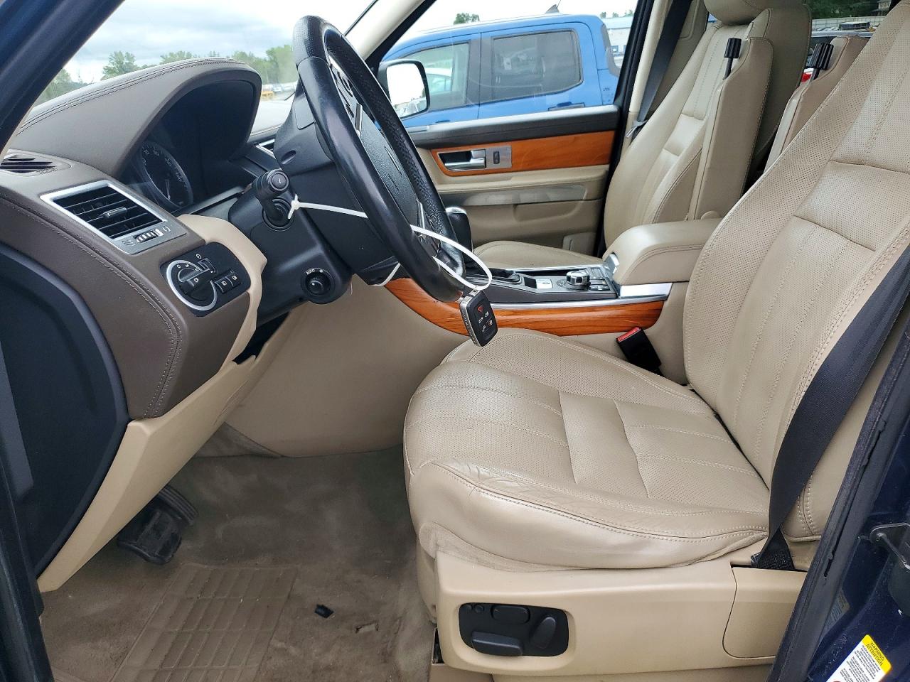 2011 Land Rover Range Rover Sport Lux Blue vin: SALSK2D49BA281202
