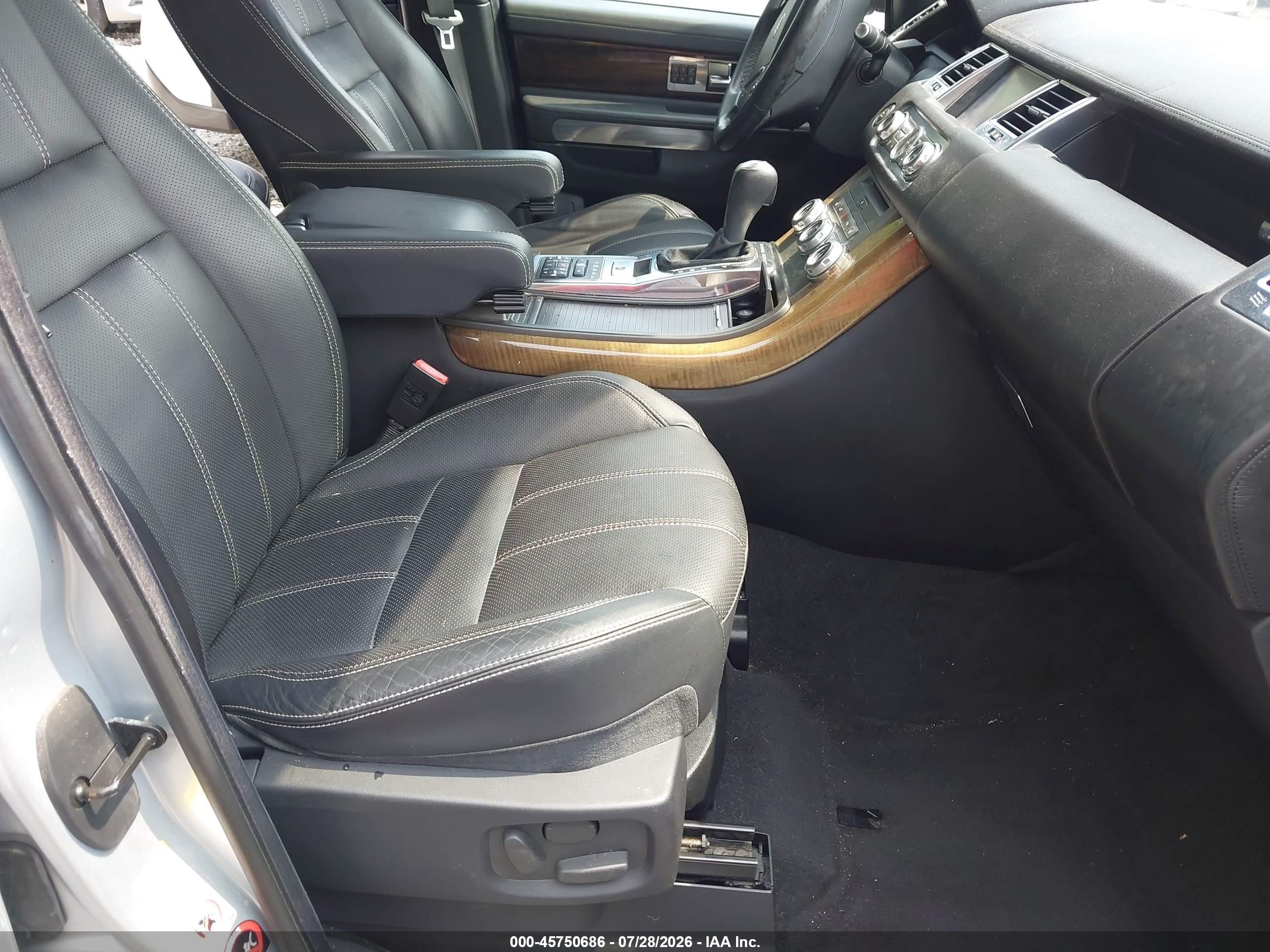 2012 Land Rover Range Rover Sport Hse Silver vin: SALSK2D49CA733876