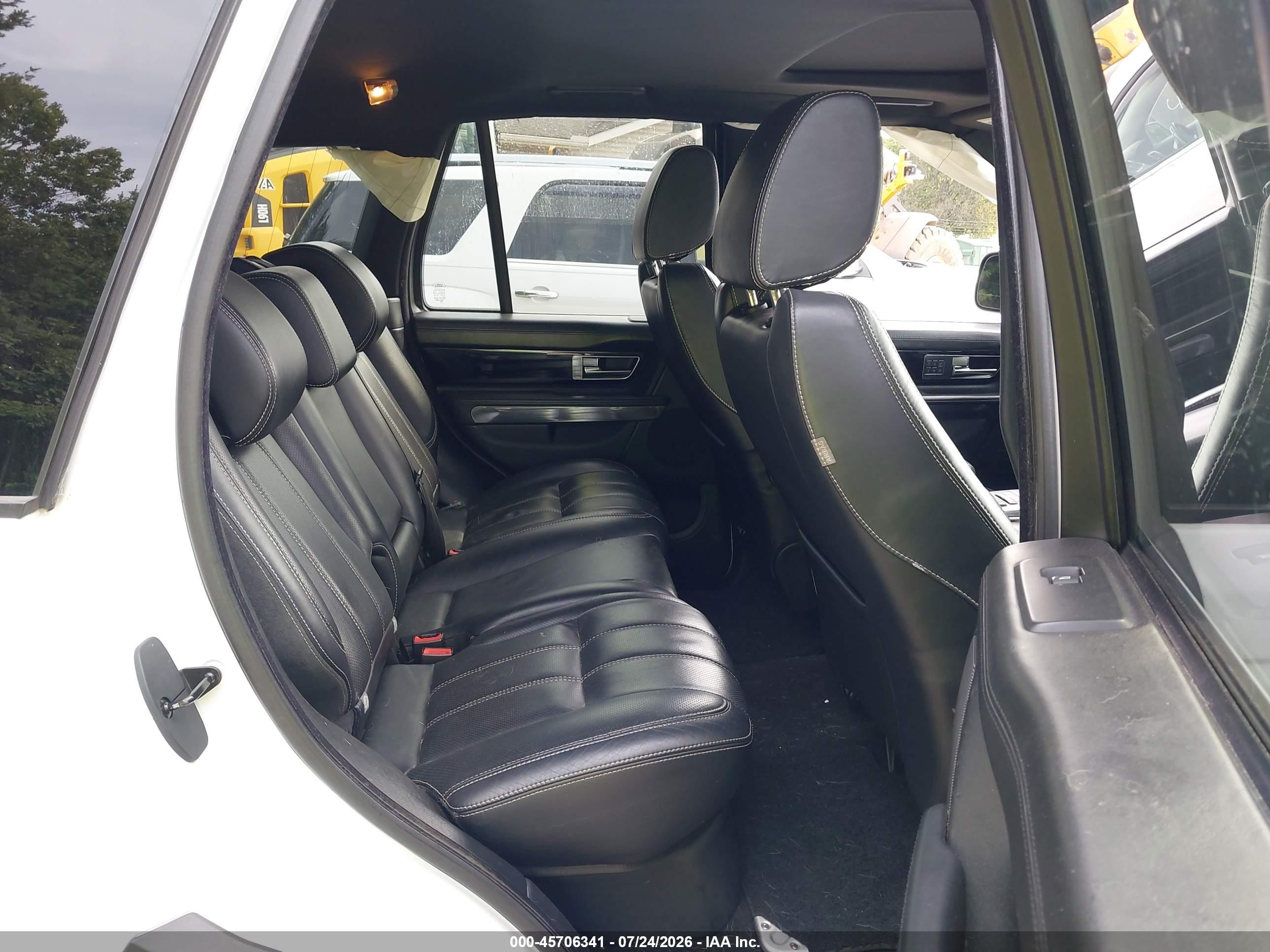 2013 Land Rover Range Rover Sport Hse White vin: SALSK2D49DA767141