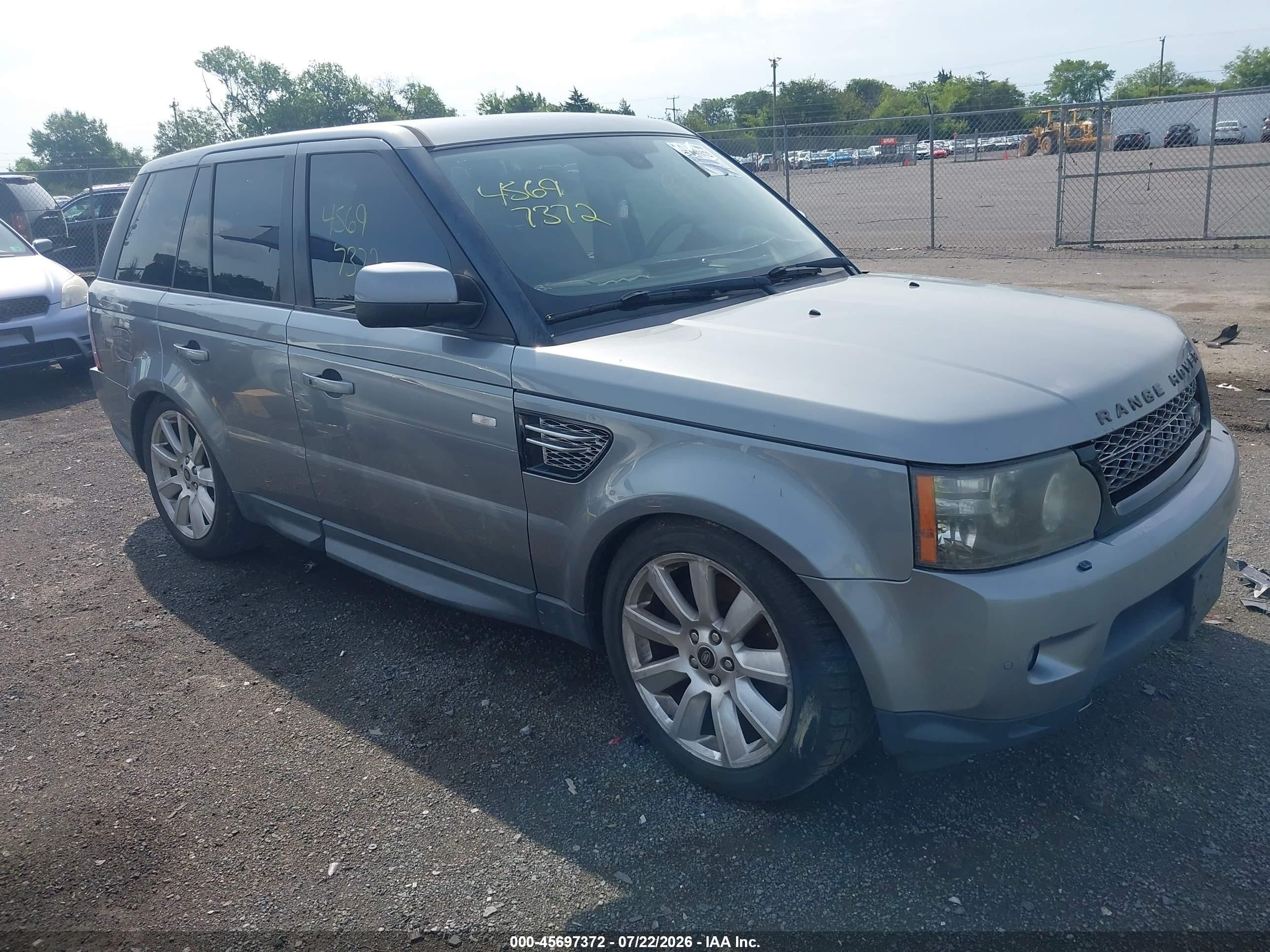 2013 Land Rover Range Rover Sport Hse Silver vin: SALSK2D49DA781170
