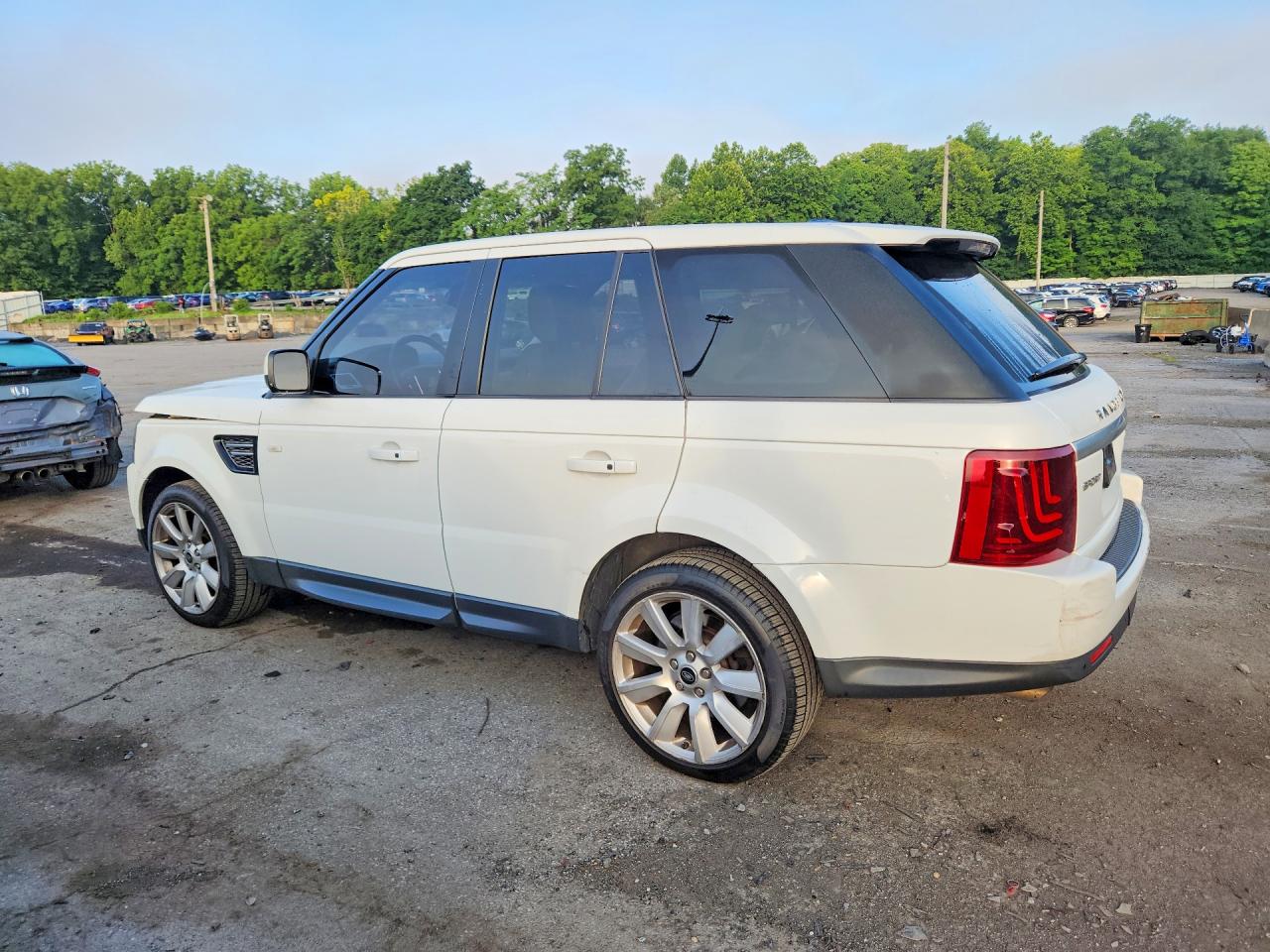 2013 Land Rover Range Rover Sport Hse Luxury White vin: SALSK2D49DA787437