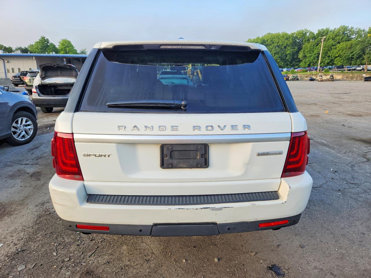 2013 Land Rover Range Rover Sport Hse Luxury White vin: SALSK2D49DA787437