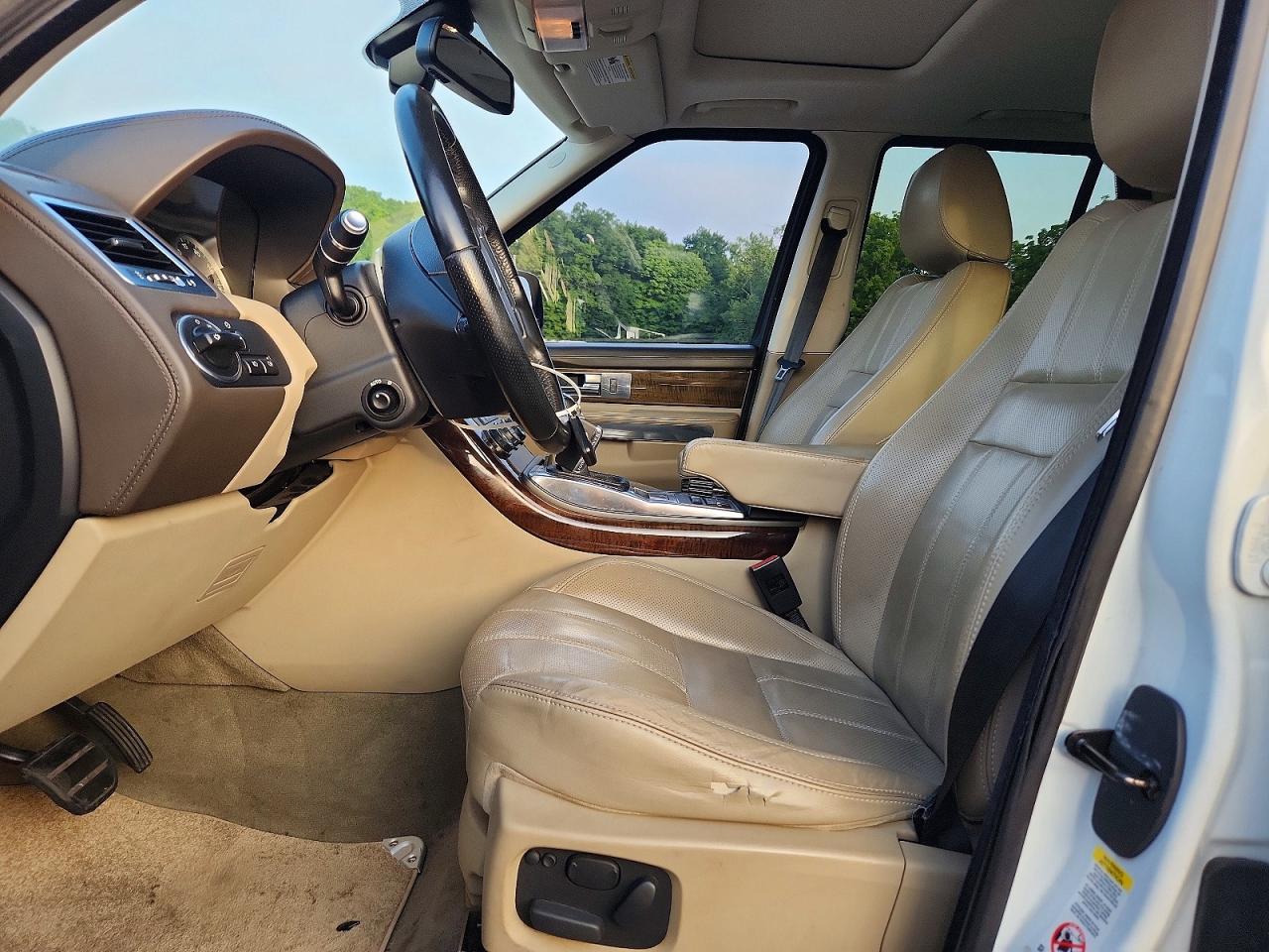 2013 Land Rover Range Rover Sport Hse Luxury White vin: SALSK2D49DA787437