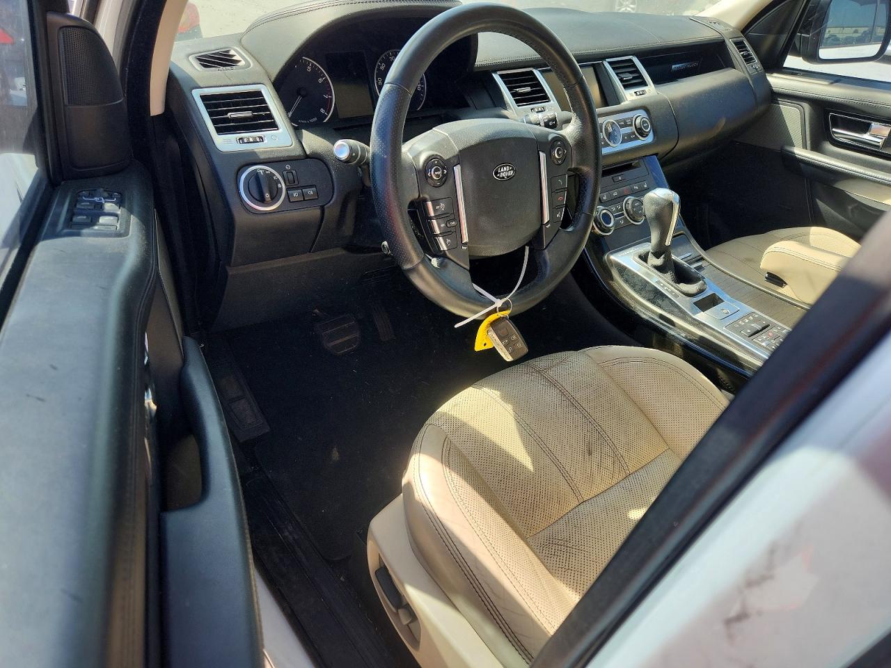 2013 Land Rover Range Rover Sport Hse Luxury White vin: SALSK2D49DA804544