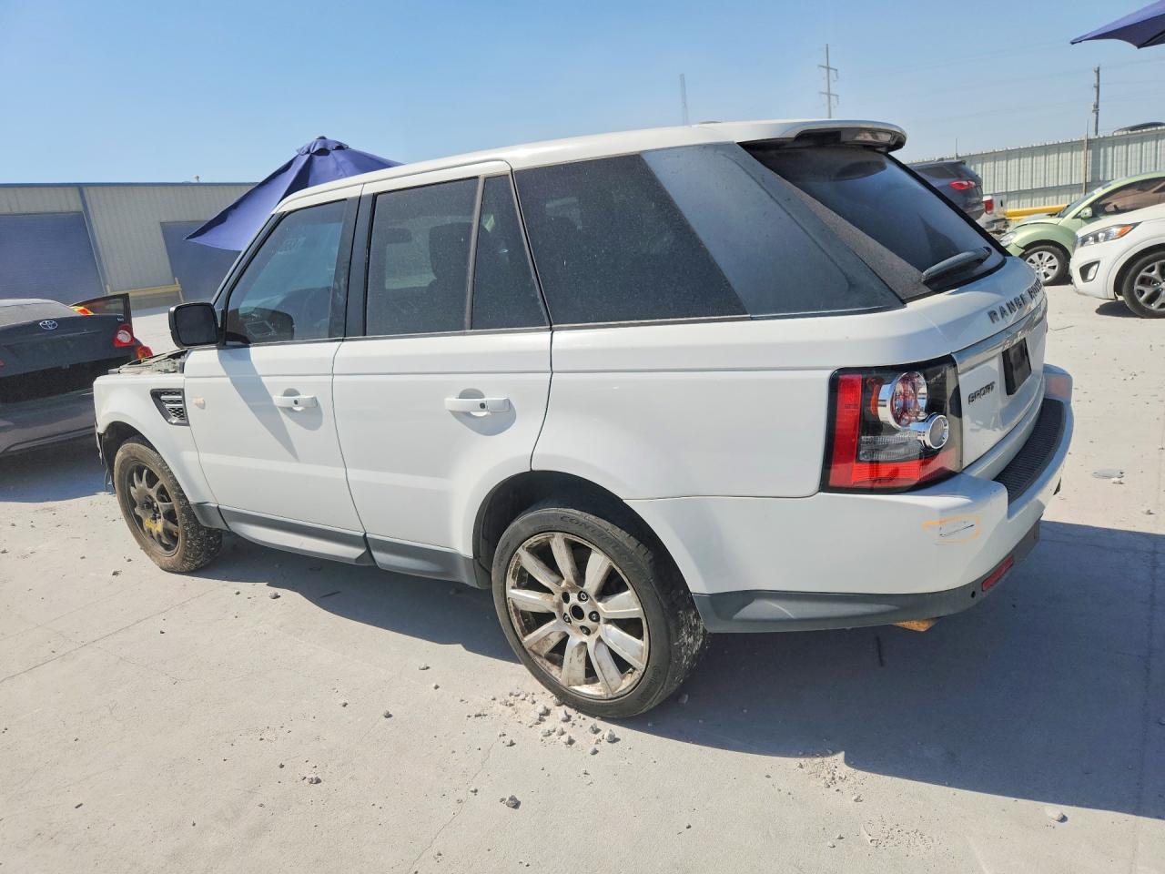2013 Land Rover Range Rover Sport Hse Luxury White vin: SALSK2D49DA804544