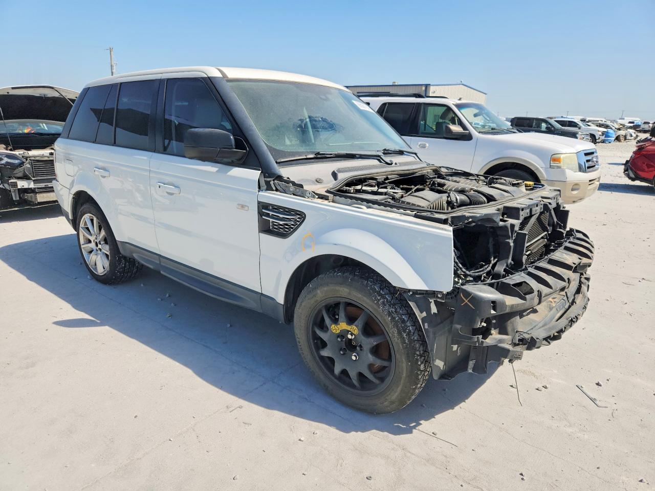 2013 Land Rover Range Rover Sport Hse Luxury White vin: SALSK2D49DA804544