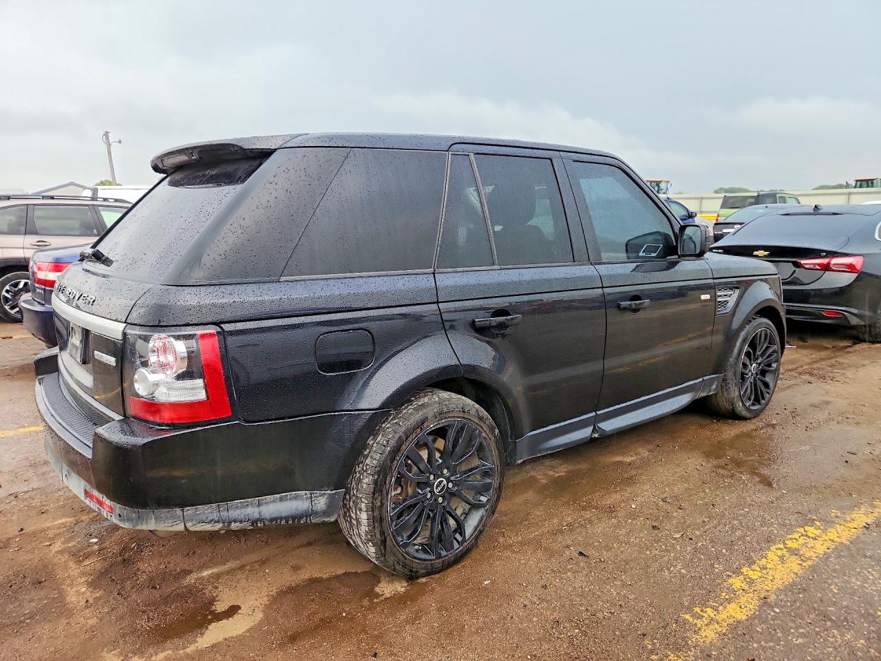 2013 Land Rover Range Rover Sport Hse Luxury Black vin: SALSK2D49DA805712