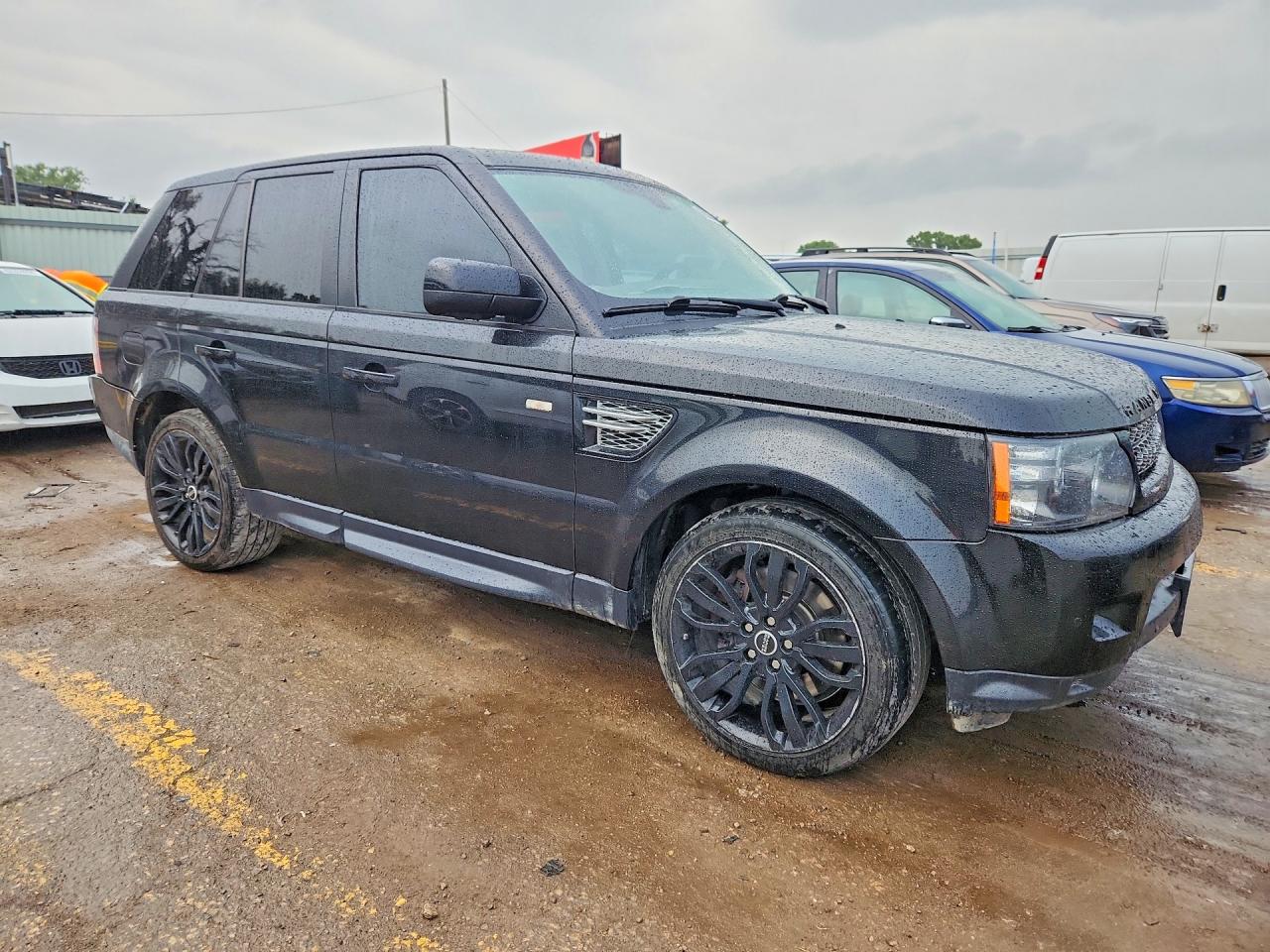 2013 Land Rover Range Rover Sport Hse Luxury Black vin: SALSK2D49DA805712