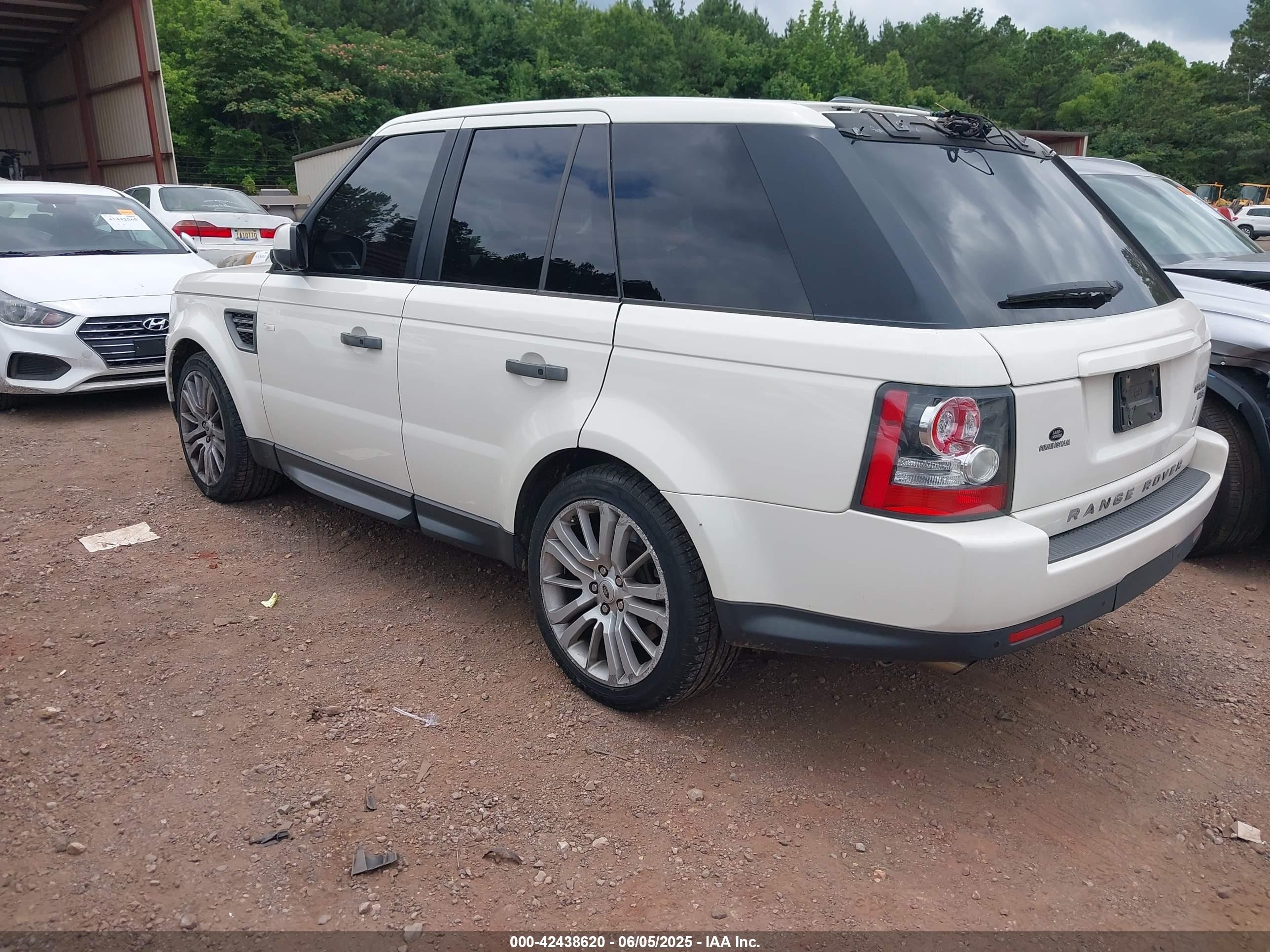 2010 Land Rover Range Rover Sport Hse White vin: SALSK2D4XAA219967