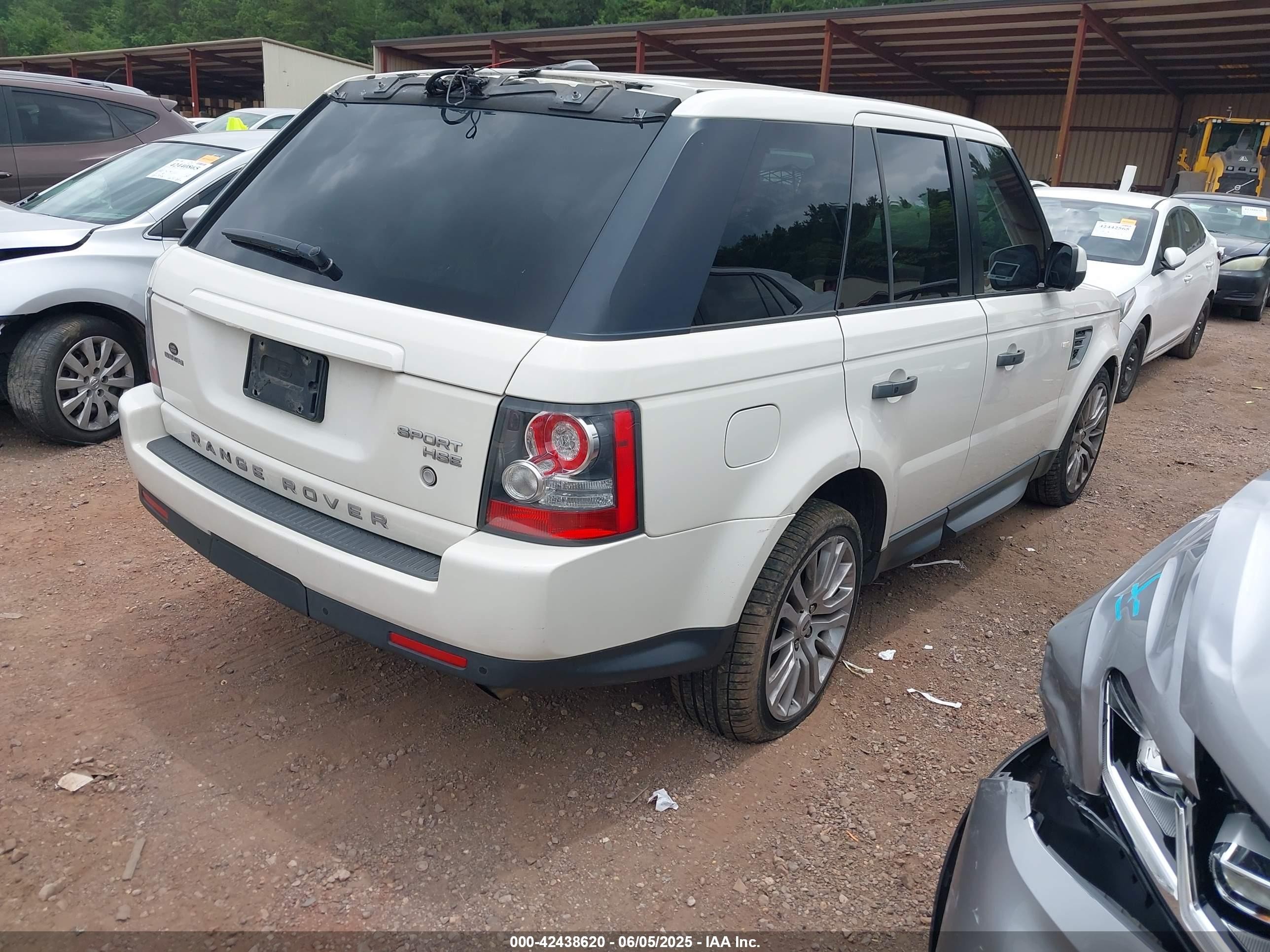 2010 Land Rover Range Rover Sport Hse White vin: SALSK2D4XAA219967