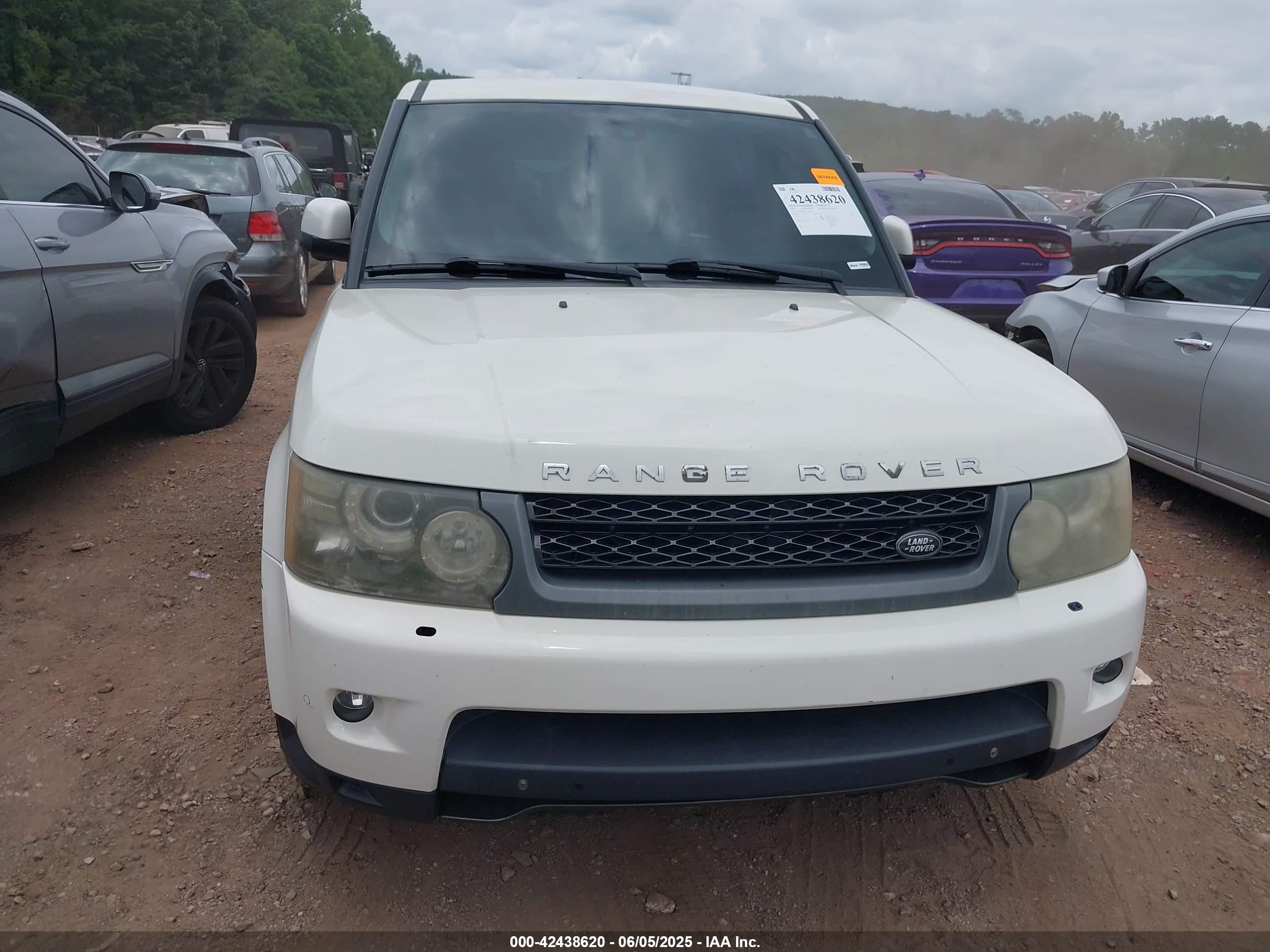 2010 Land Rover Range Rover Sport Hse White vin: SALSK2D4XAA219967