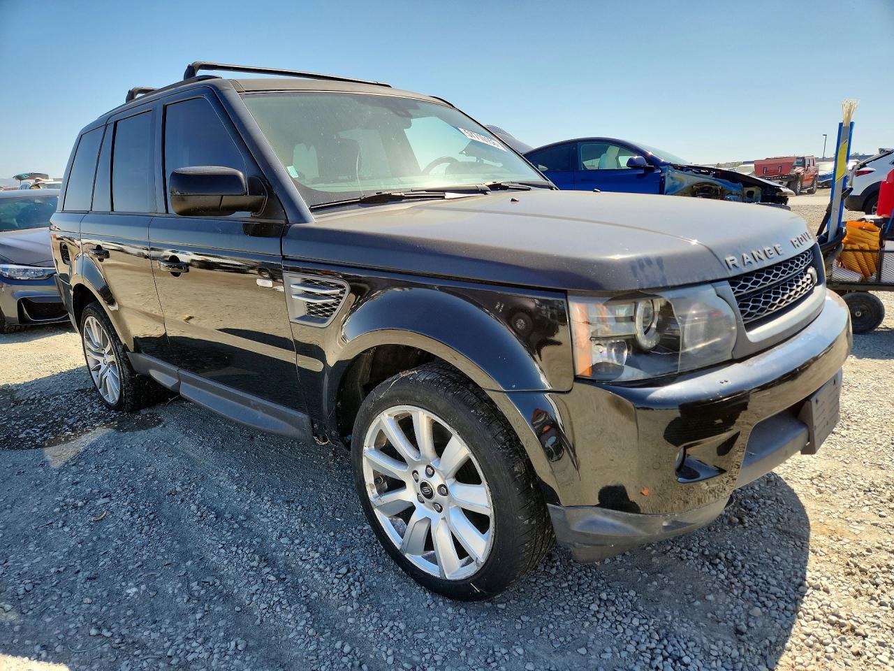 2010 Land Rover Range Rover Sport Lux Черный vin: SALSK2D4XAA227017