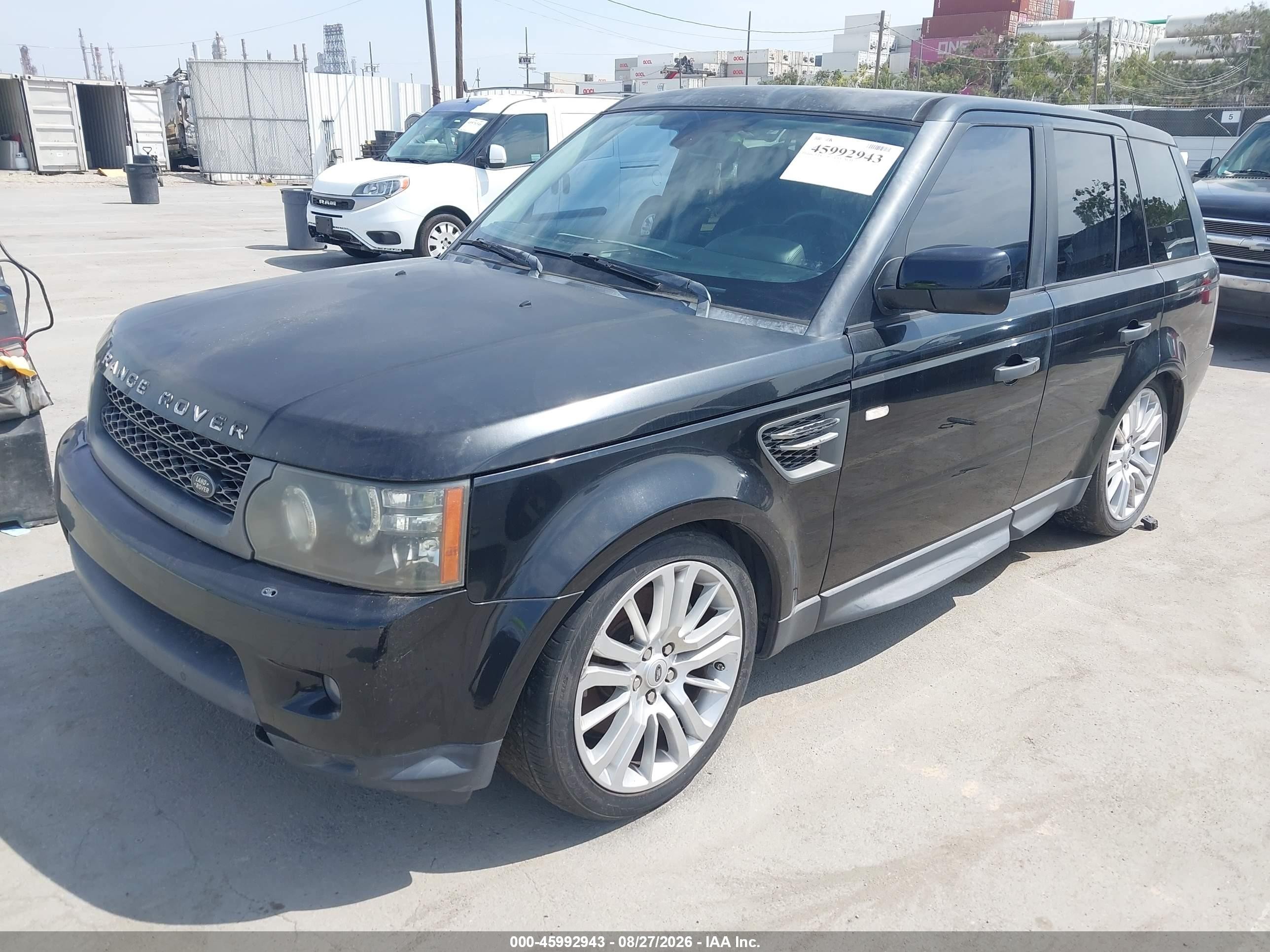2011 Land Rover Range Rover Sport Hse Black vin: SALSK2D4XBA294590