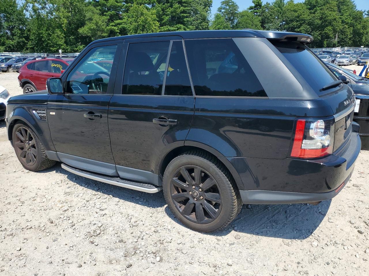 2013 Land Rover Range Rover Sport Hse Luxury Black vin: SALSK2D4XDA777709