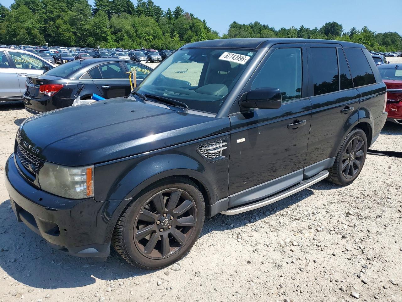 2013 Land Rover Range Rover Sport Hse Luxury Black vin: SALSK2D4XDA777709