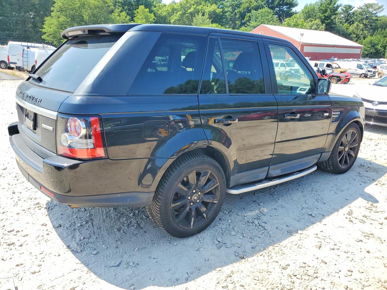 2013 Land Rover Range Rover Sport Hse Luxury Black vin: SALSK2D4XDA777709