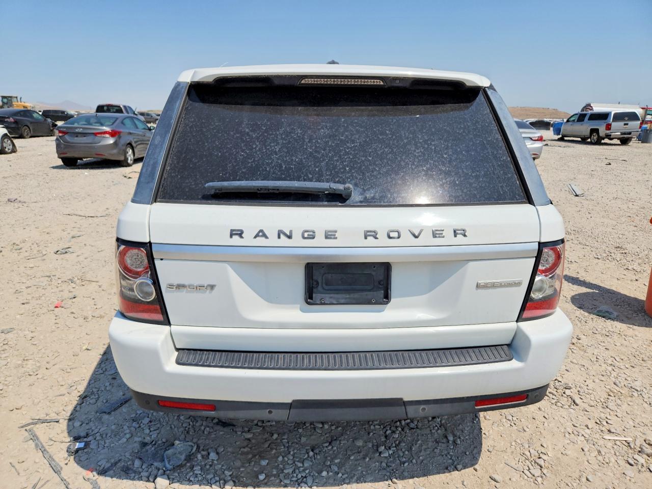 2013 Land Rover Range Rover Sport Hse Luxury White vin: SALSK2D4XDA806237