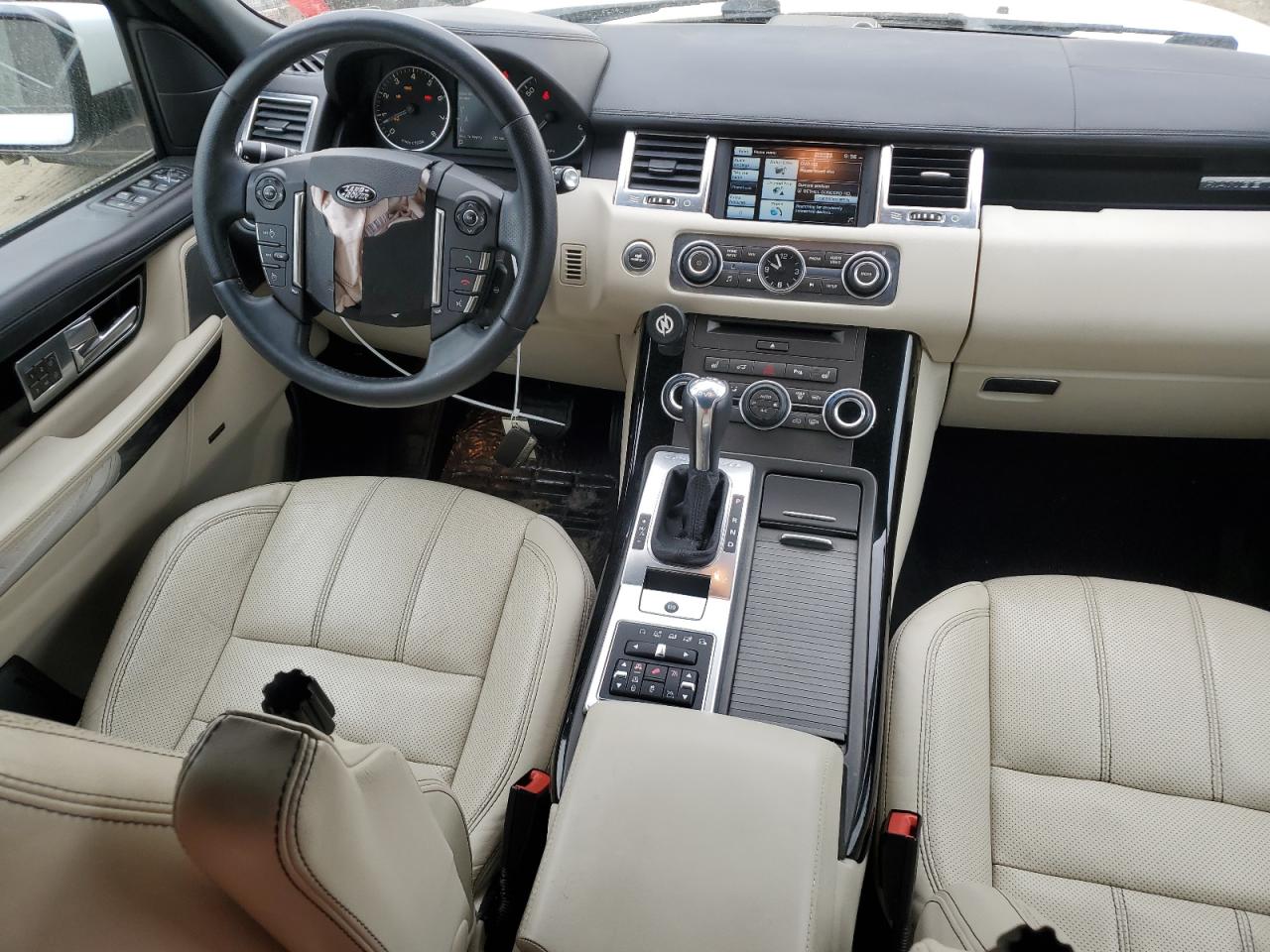 2013 Land Rover Range Rover Sport Hse Luxury Белый vin: SALSK2D4XDA810143