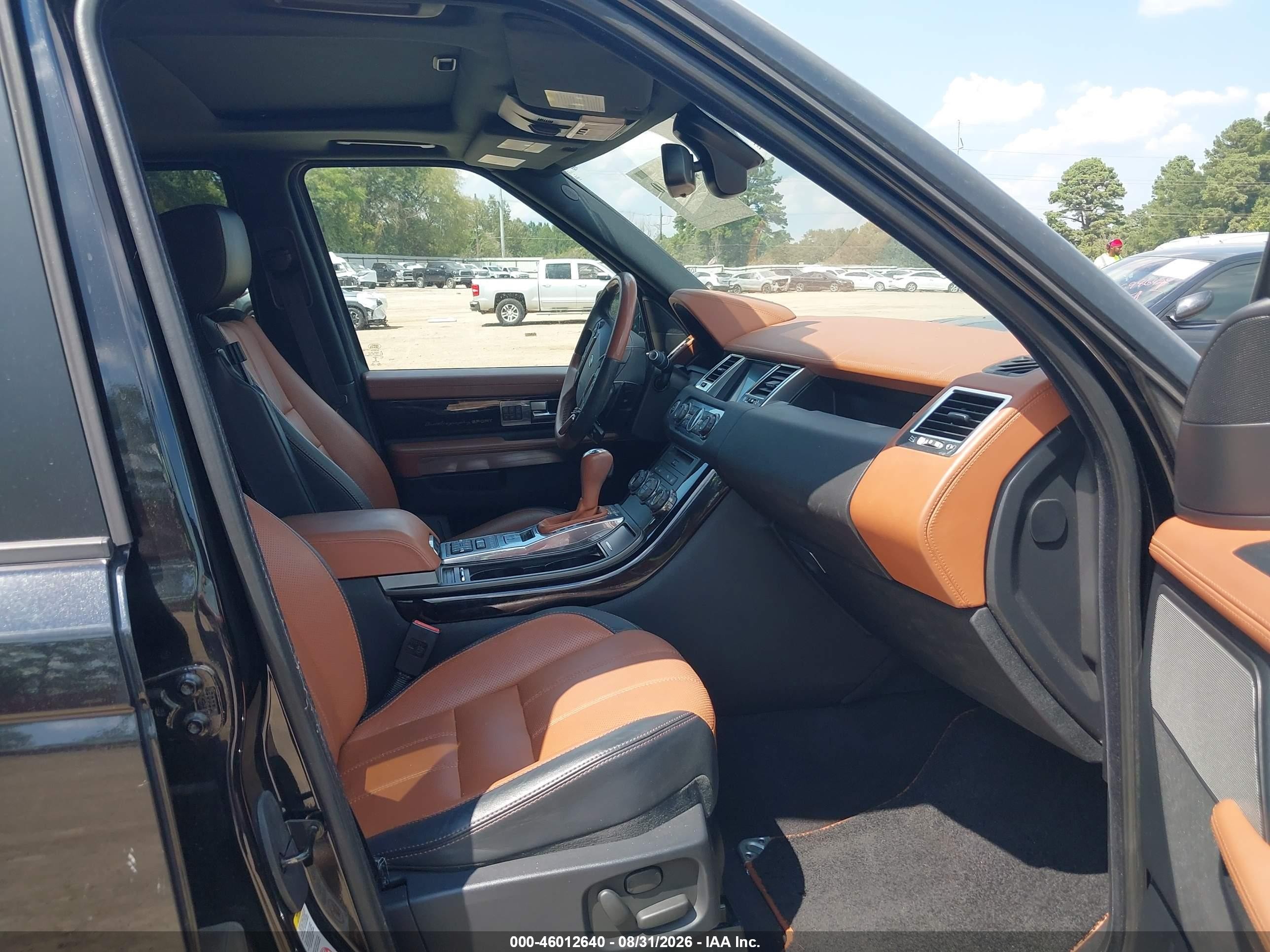 2013 Land Rover Range Rover Sport Supercharged Black vin: SALSP2E45DA787158