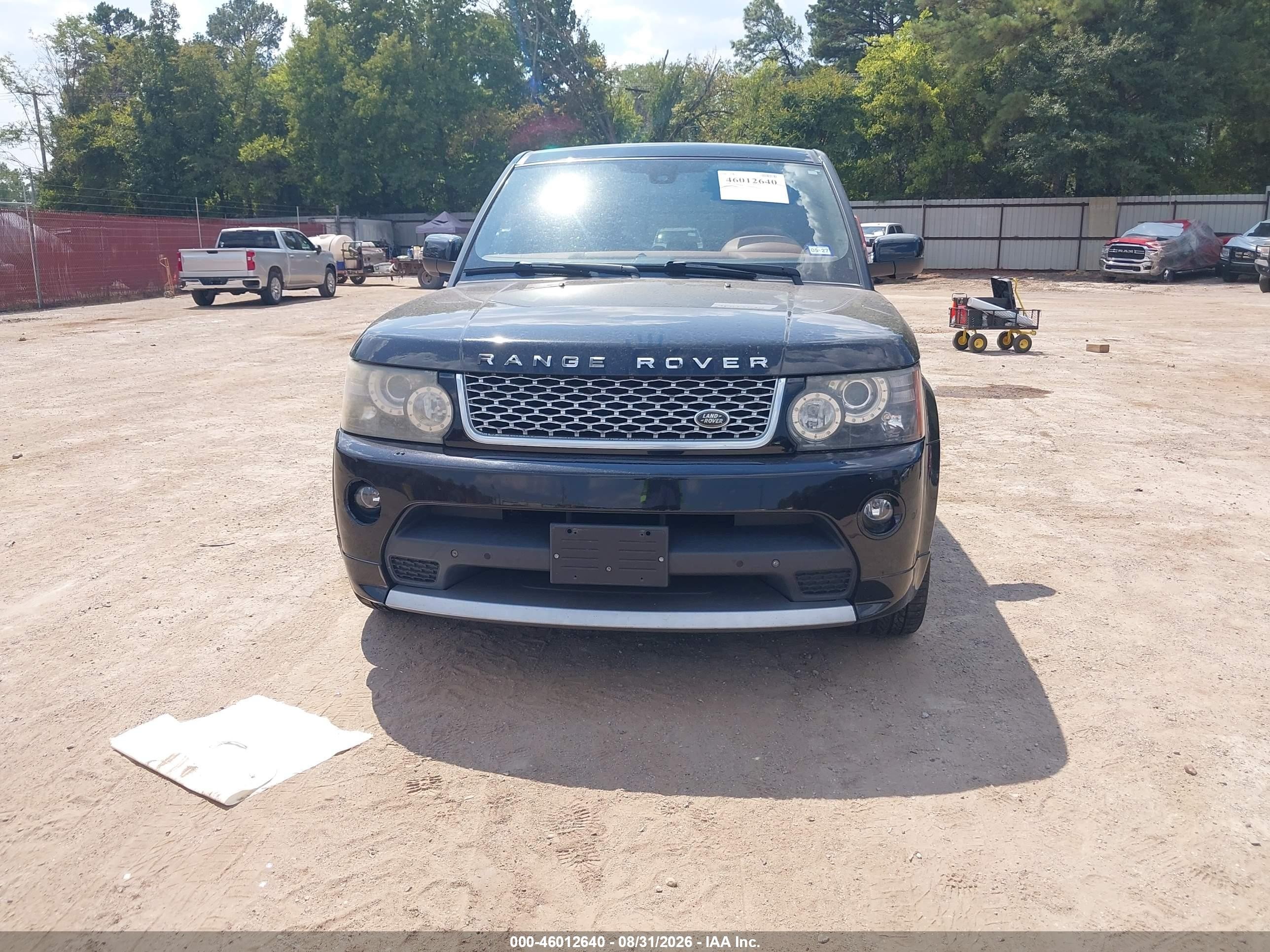 2013 Land Rover Range Rover Sport Supercharged Black vin: SALSP2E45DA787158