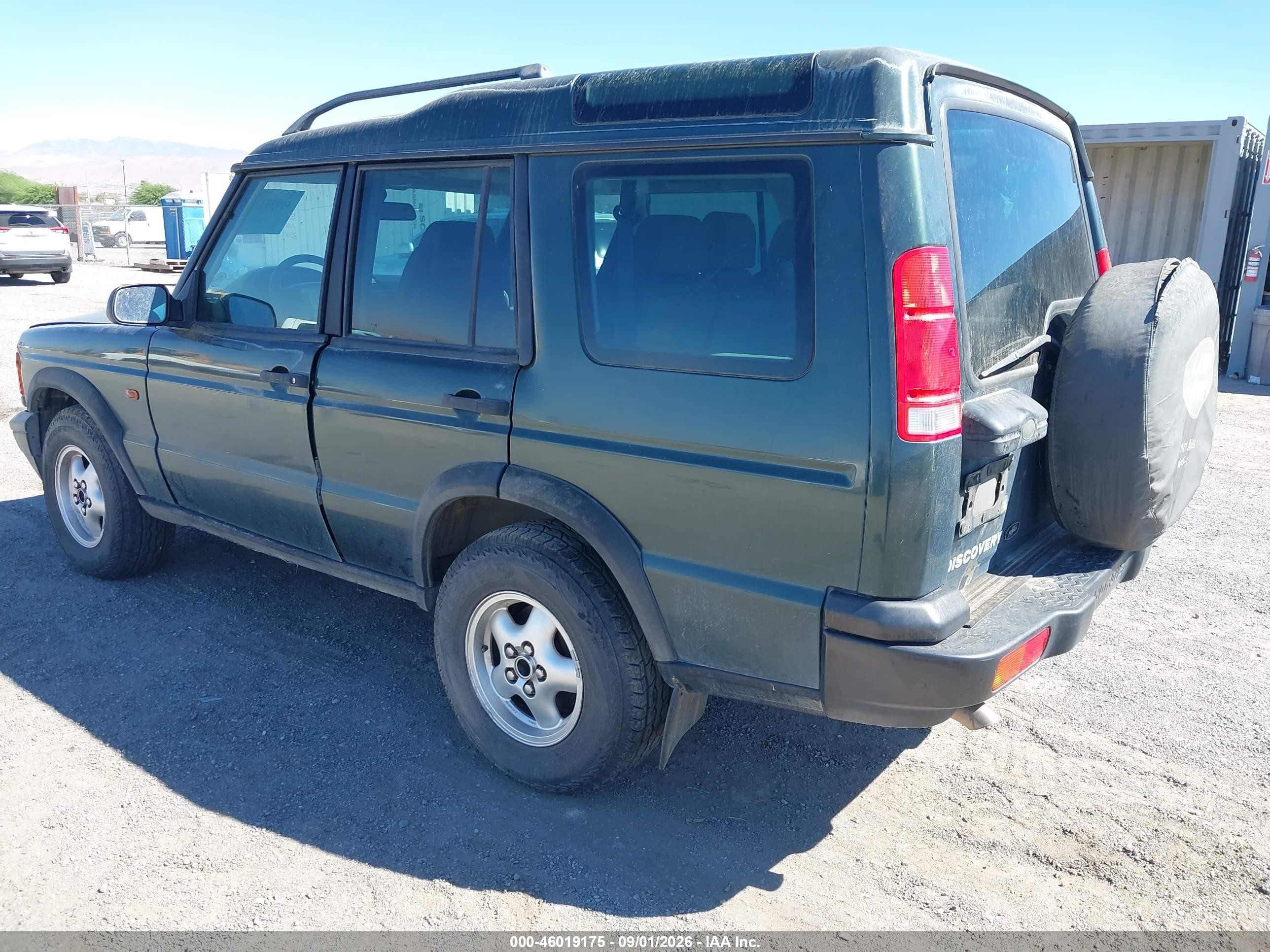 2001 Land Rover Discovery Series Ii Green vin: SALTL15481A725467