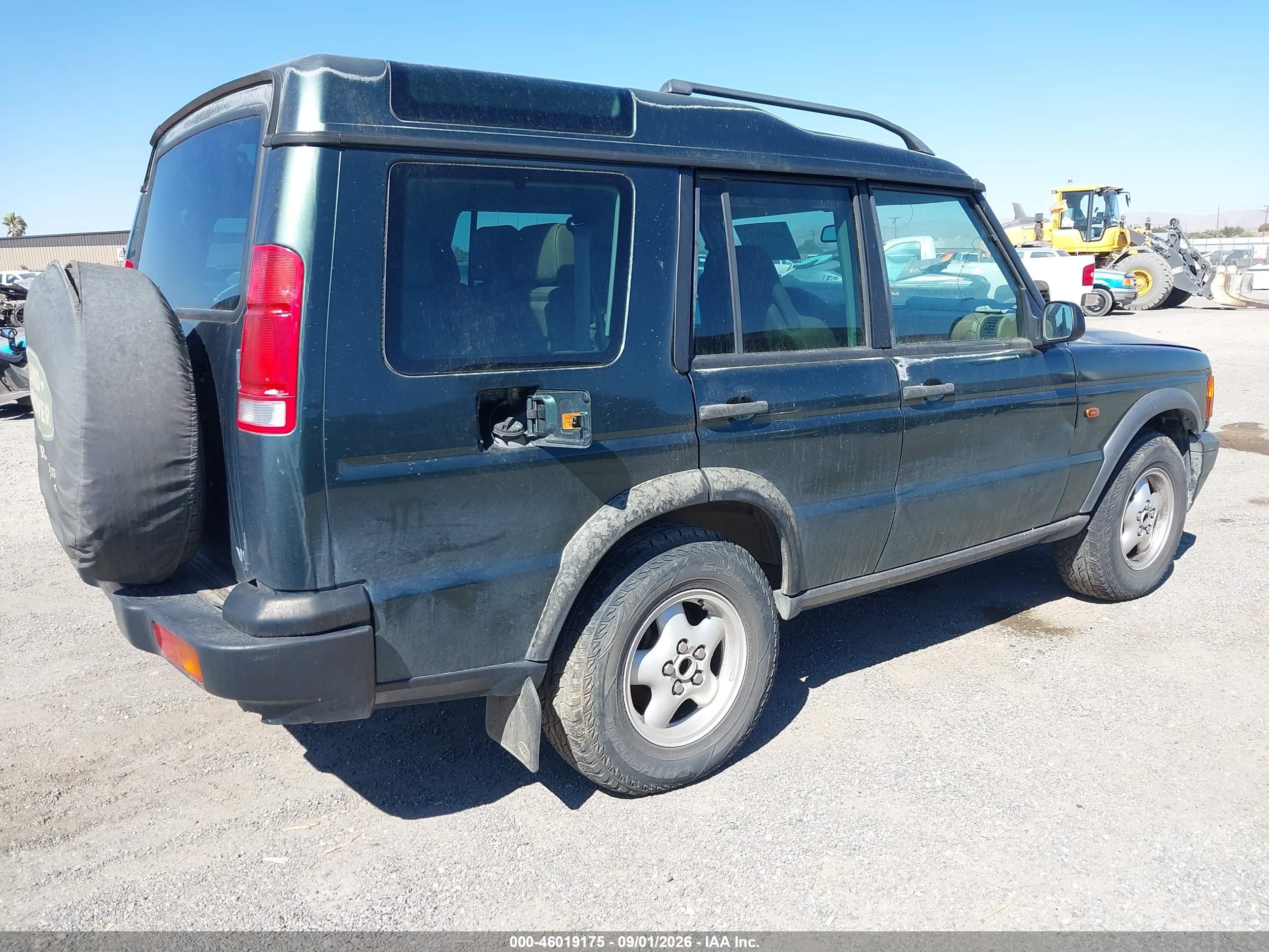 2001 Land Rover Discovery Series Ii Green vin: SALTL15481A725467