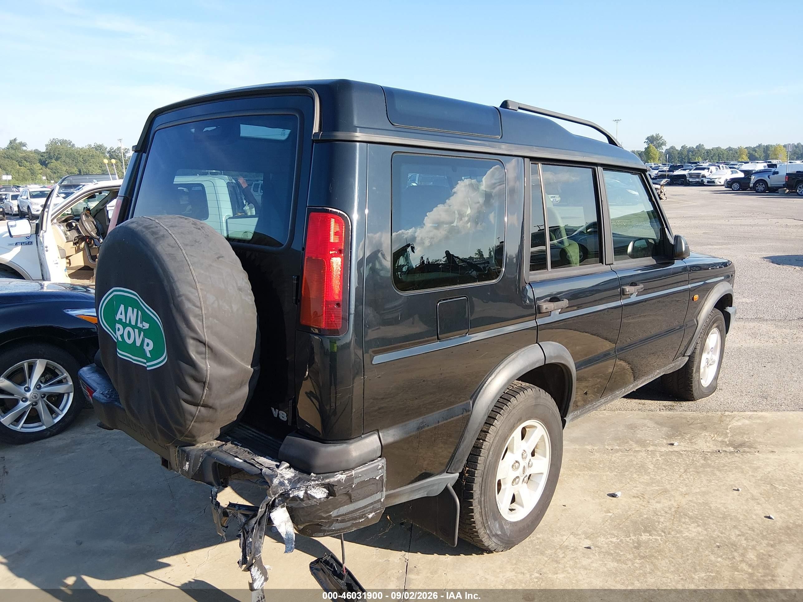 2003 Land Rover Discovery S Black vin: SALTL16433A779003