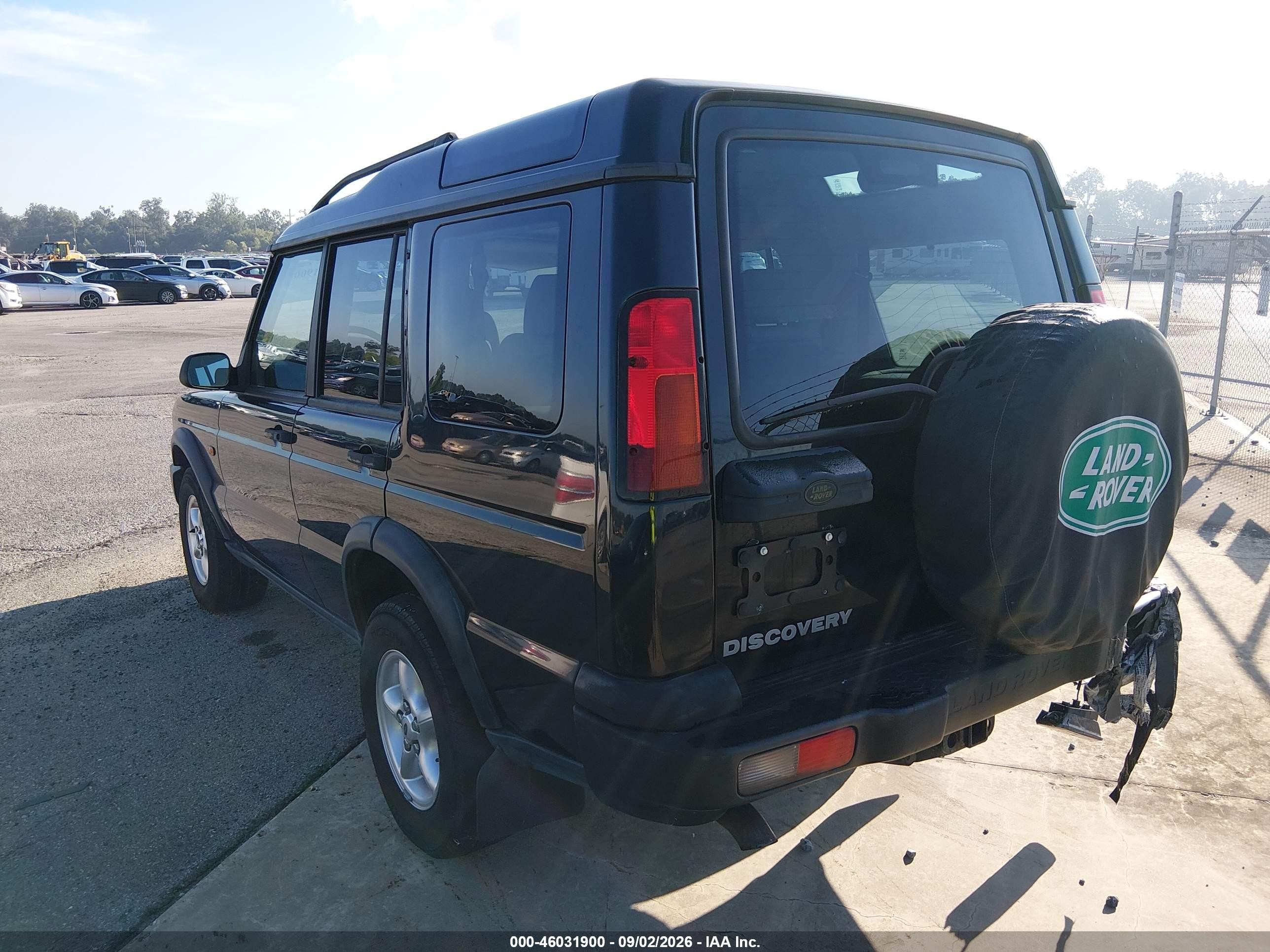 2003 Land Rover Discovery S Black vin: SALTL16433A779003