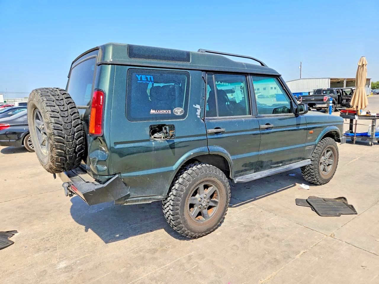 2003 Land Rover Discovery Ii S Green vin: SALTL16493A816202