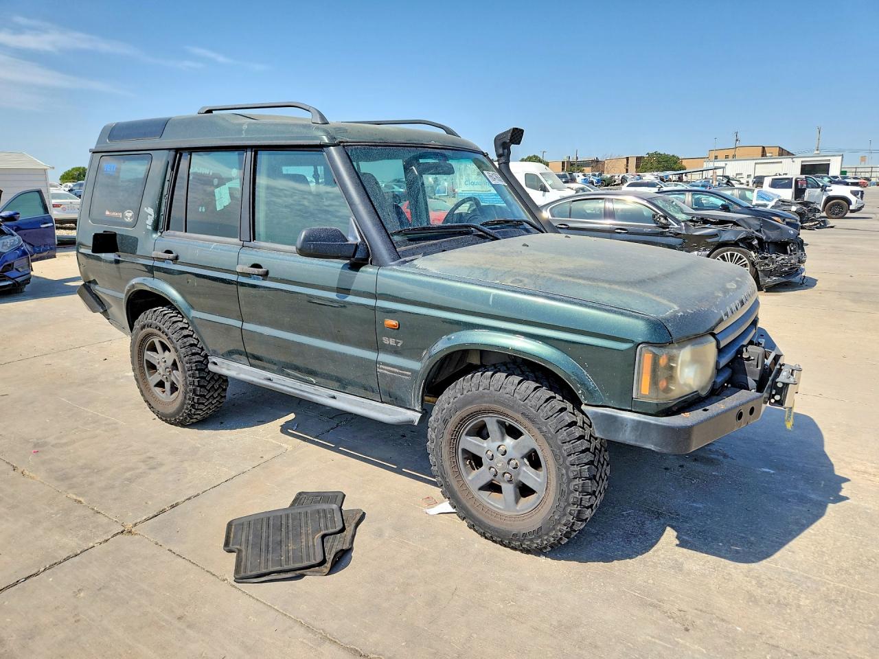 2003 Land Rover Discovery Ii S Green vin: SALTL16493A816202
