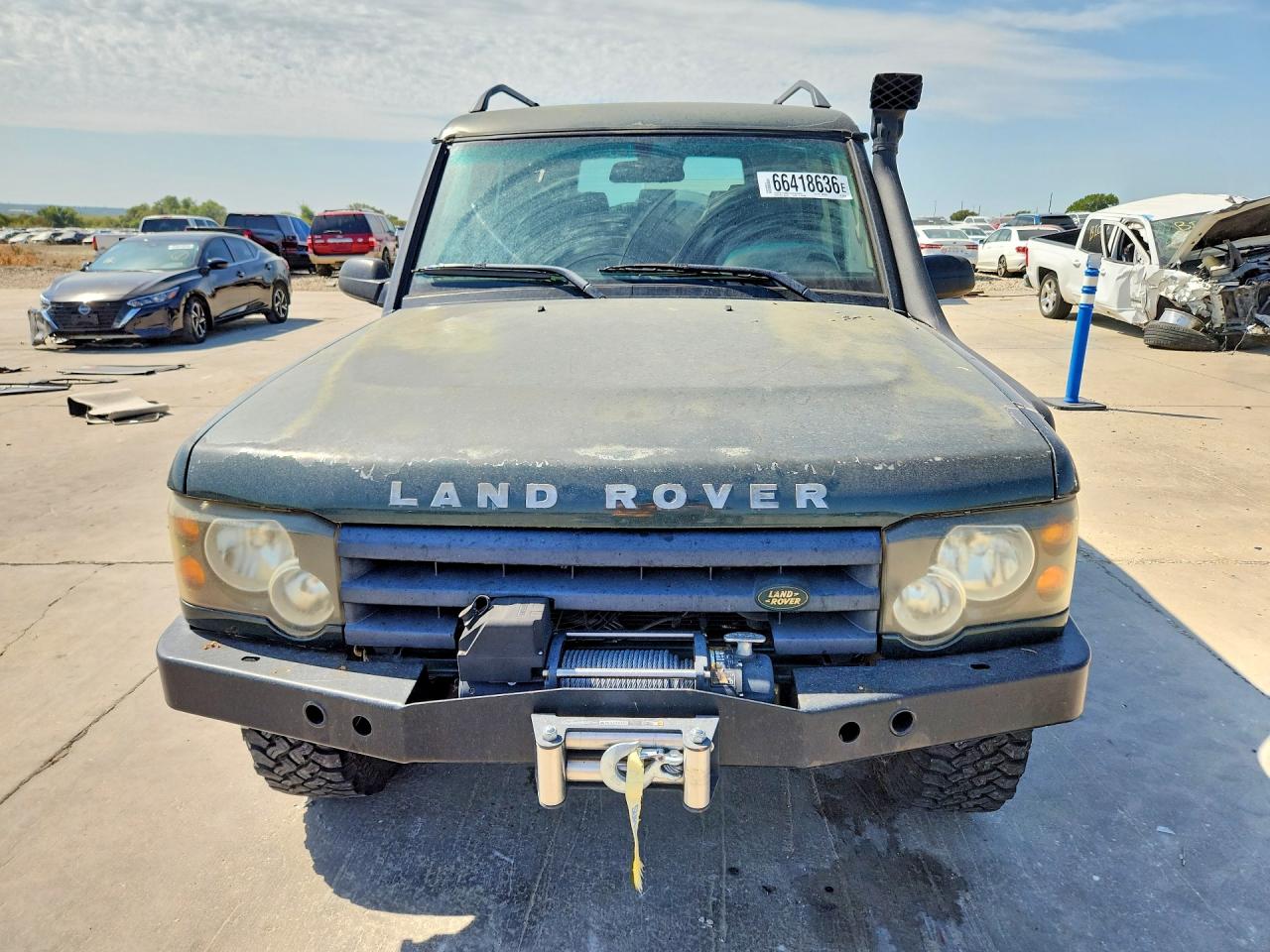 2003 Land Rover Discovery Ii S Green vin: SALTL16493A816202